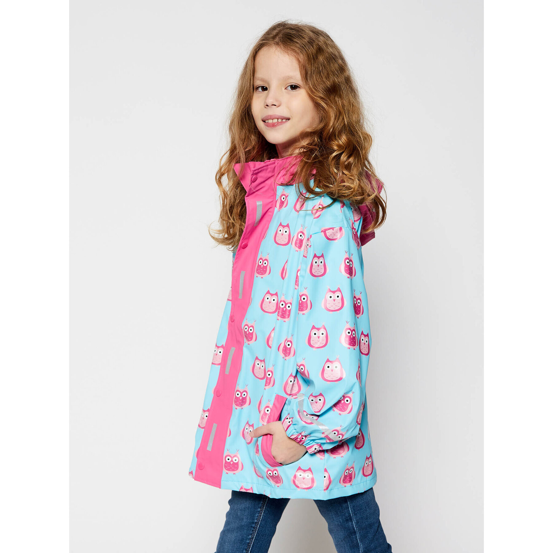 Playshoes Яке за дъжд 408599 D Син Regular Fit - Pepit.bg