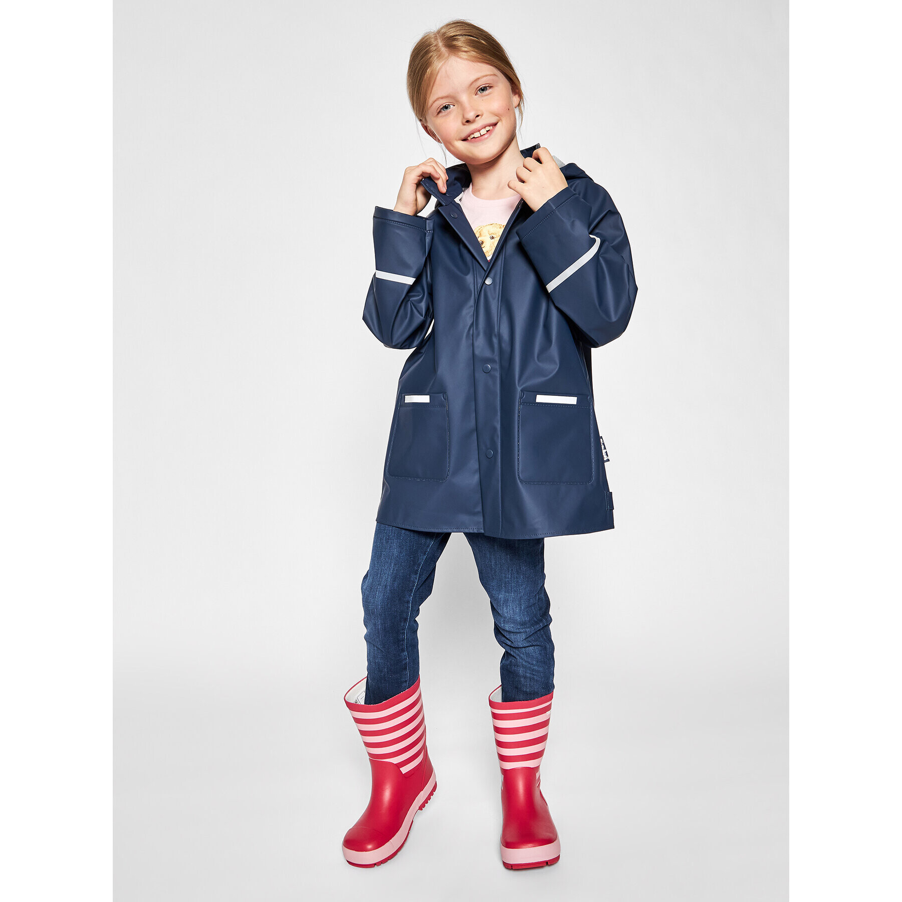 Playshoes Яке за дъжд 408638 D Тъмносин Regular Fit - Pepit.bg