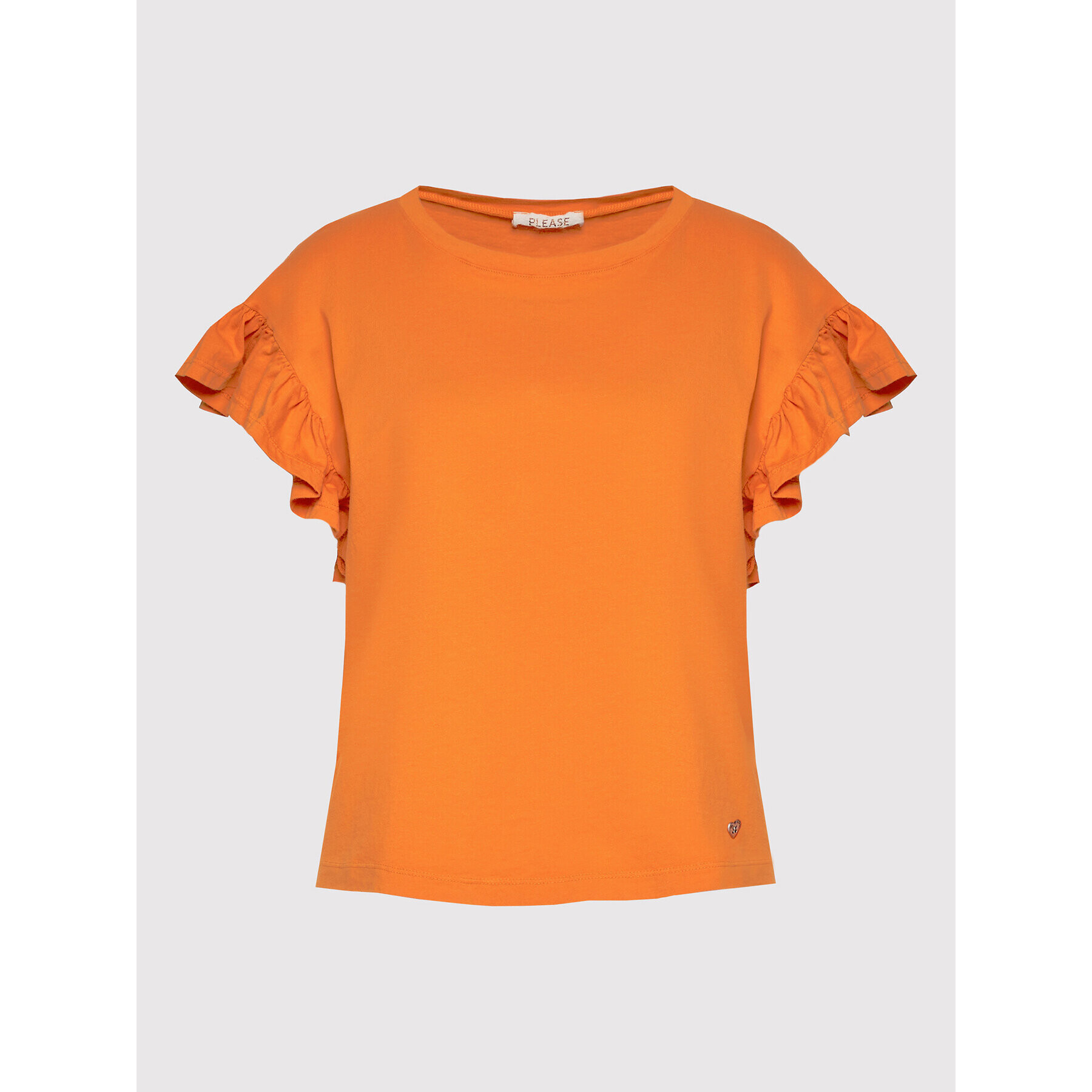 Please Блуза T0GJOP9C09 Оранжев Regular Fit - Pepit.bg