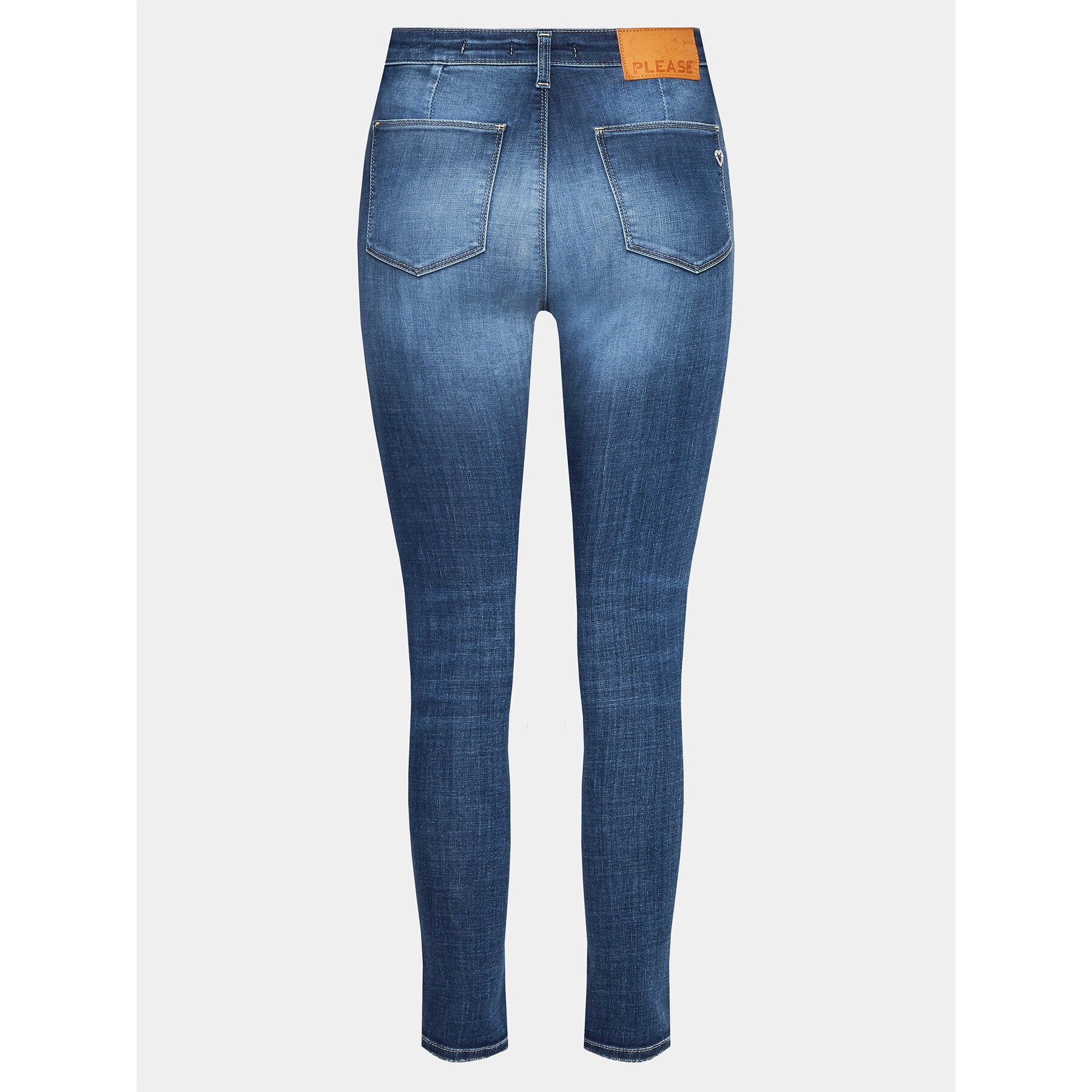Please Дънки P0SAYR7W6F Тъмносин Skinny Fit - Pepit.bg