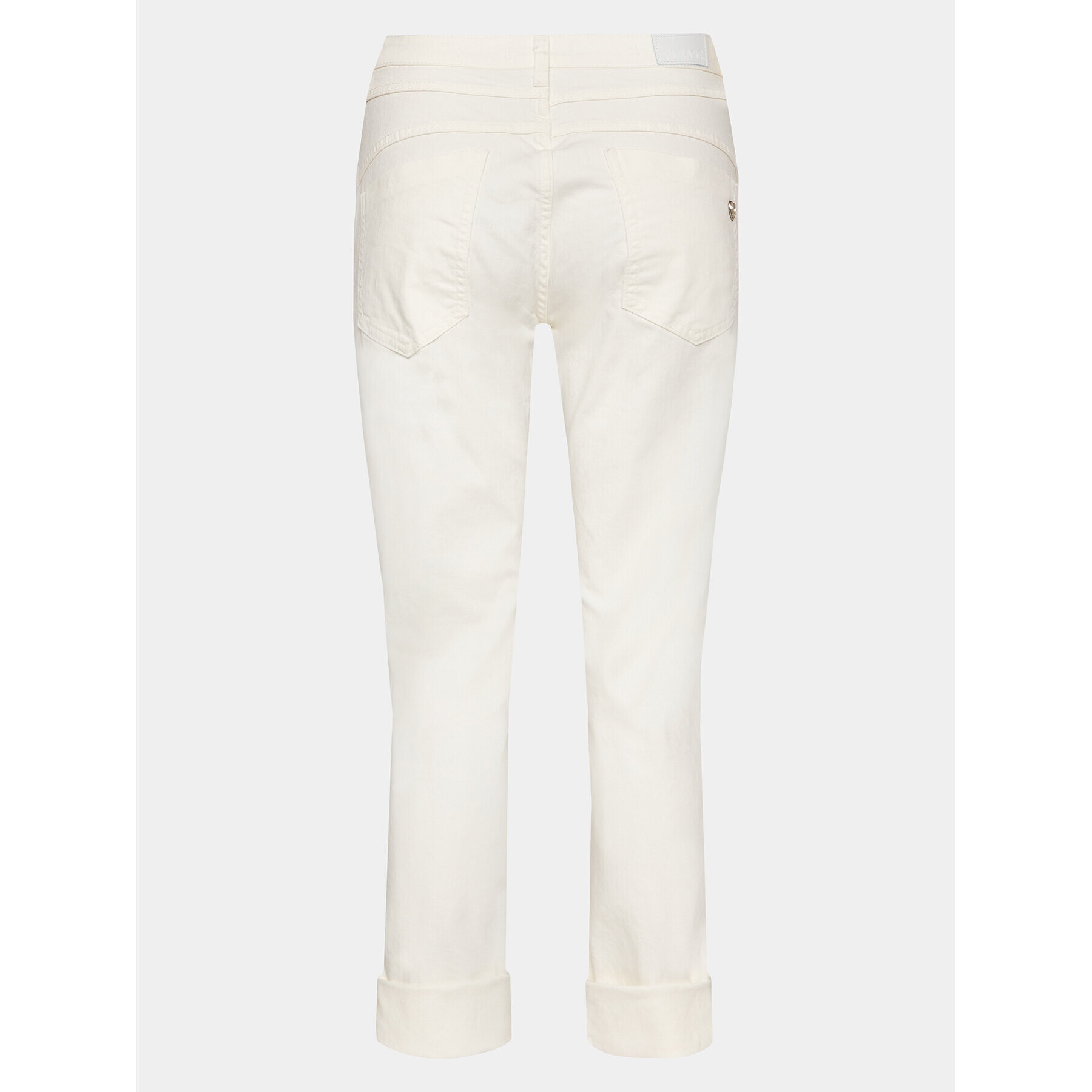 Please Дънки P0VVHO2I5N Бял Slim Fit - Pepit.bg