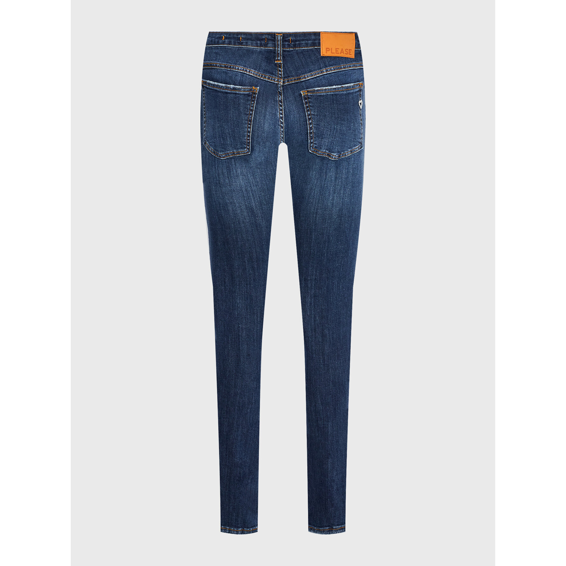 Please Дънки P0YFAZXNFL Тъмносин Slim Fit - Pepit.bg