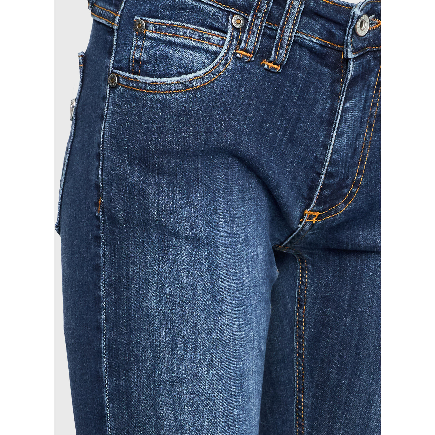 Please Дънки P0YFAZXNFL Тъмносин Slim Fit - Pepit.bg