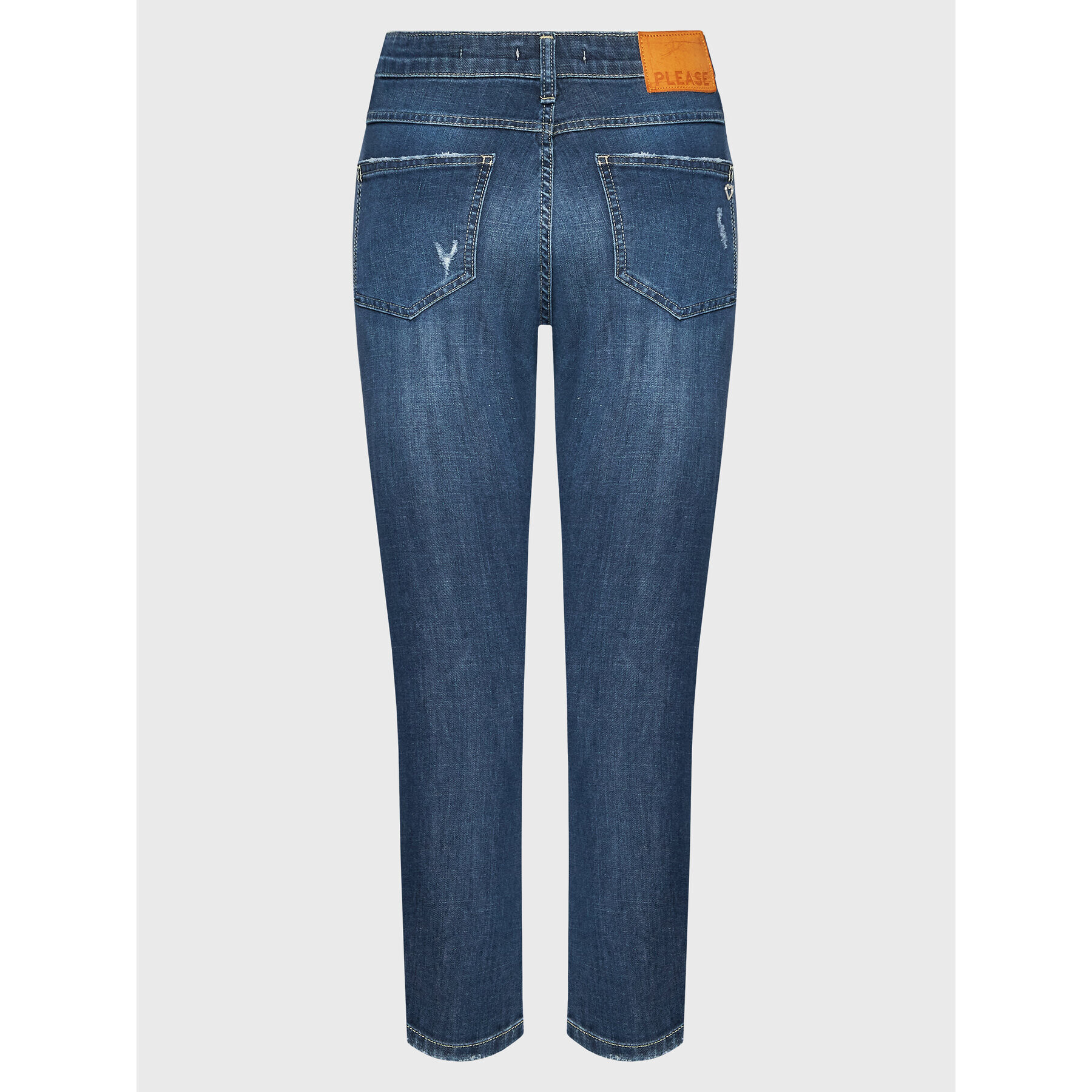 Please Дънки P66MBQ2NGR Тъмносин Slim Fit - Pepit.bg