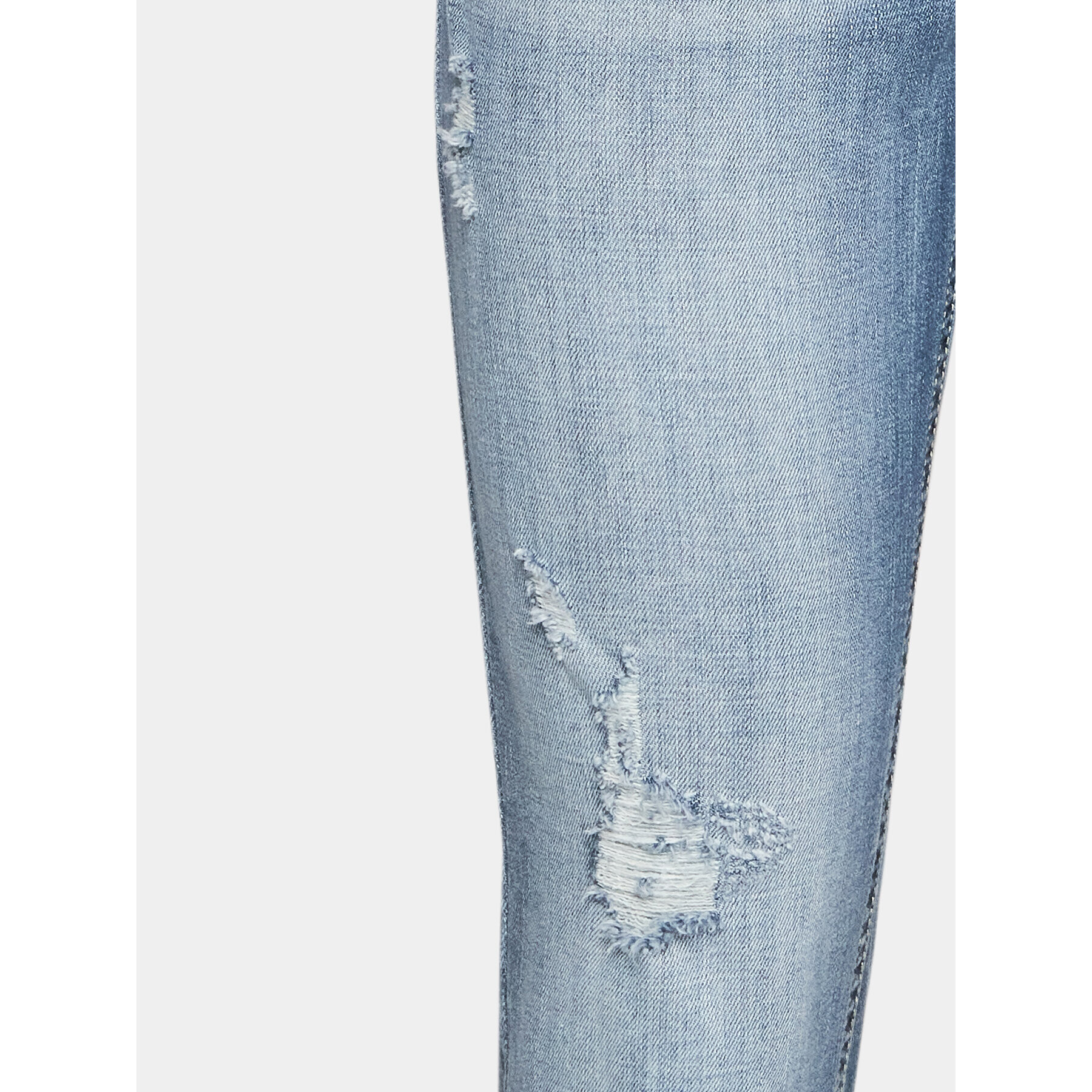 Please Дънки P66MBQ2WY8 Тъмносин Cropped Fit - Pepit.bg
