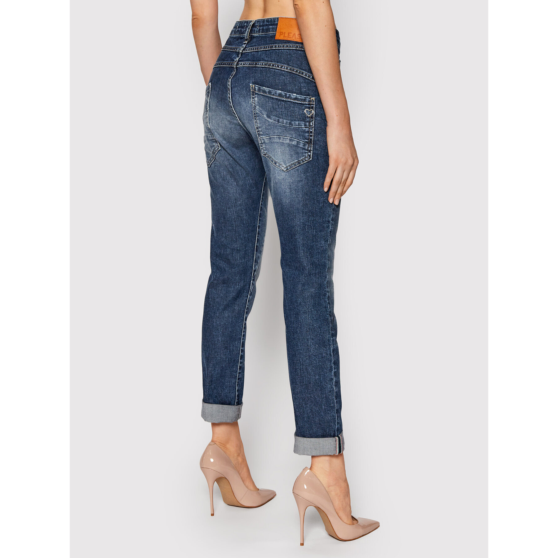 Please Дънки P78ABQ2DIX Тъмносин Skinny Fit - Pepit.bg