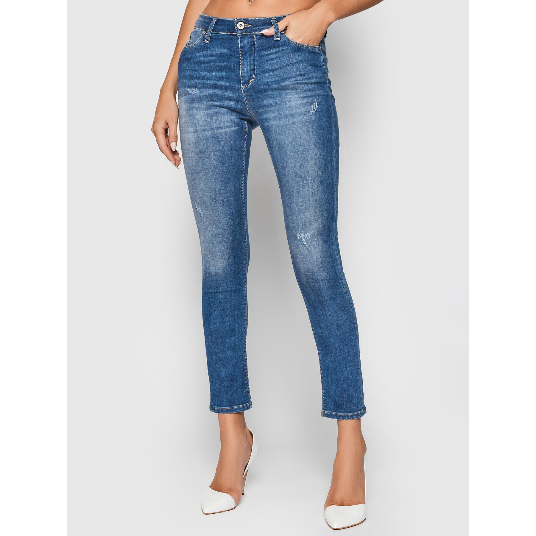 Please Дънки P78LYR7PUL Син Slim Fit - Pepit.bg