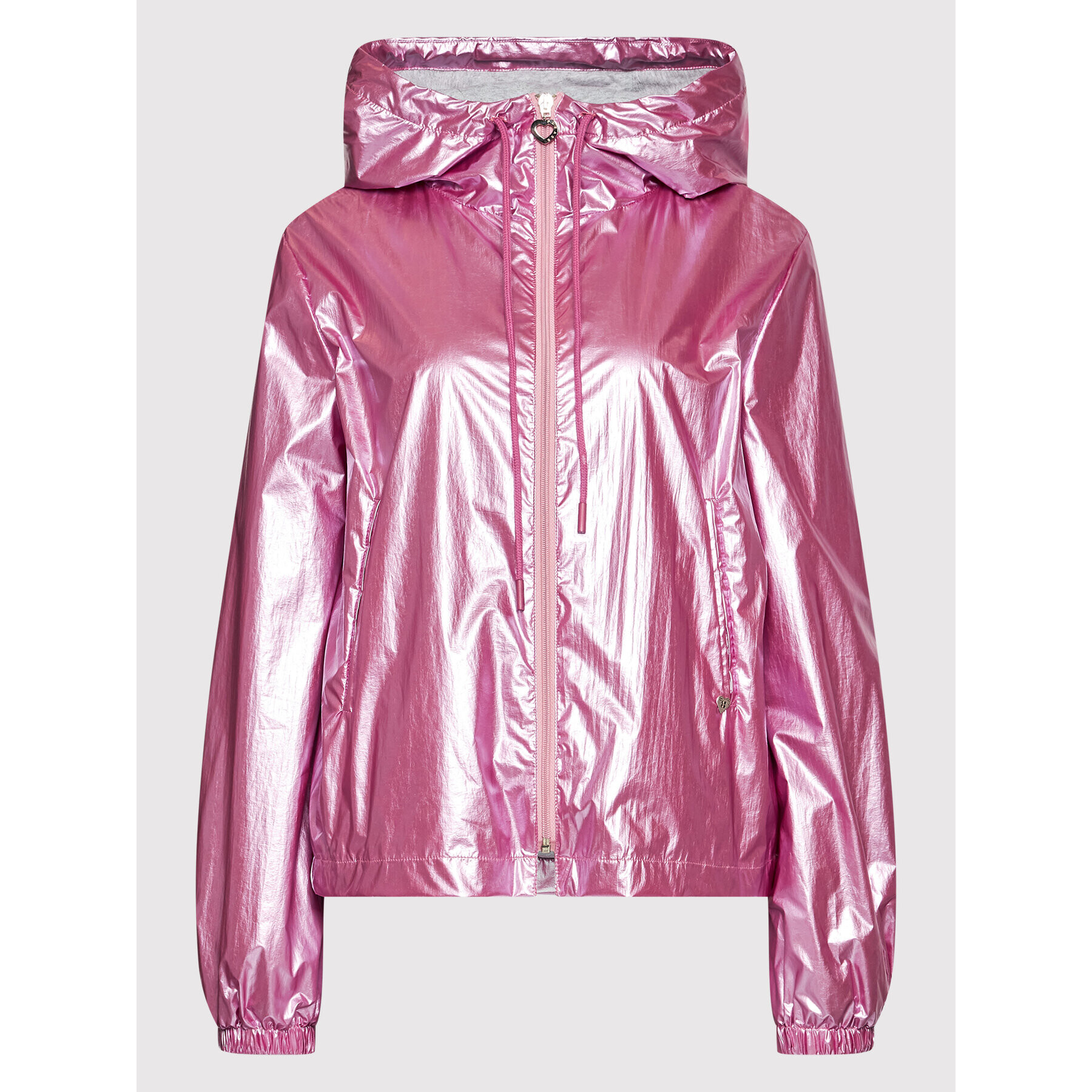 Please Преходно яке V0FQAO9000 Розов Relaxed Fit - Pepit.bg