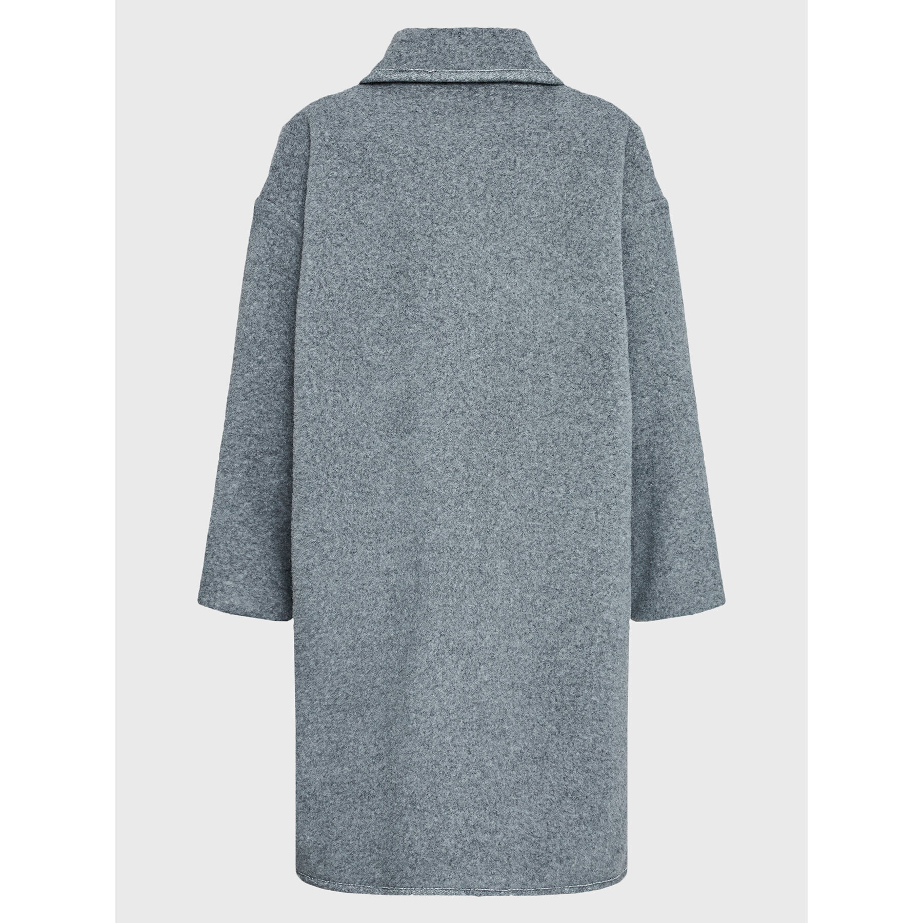 Please Преходно палто K493MANICE Сив Oversize - Pepit.bg