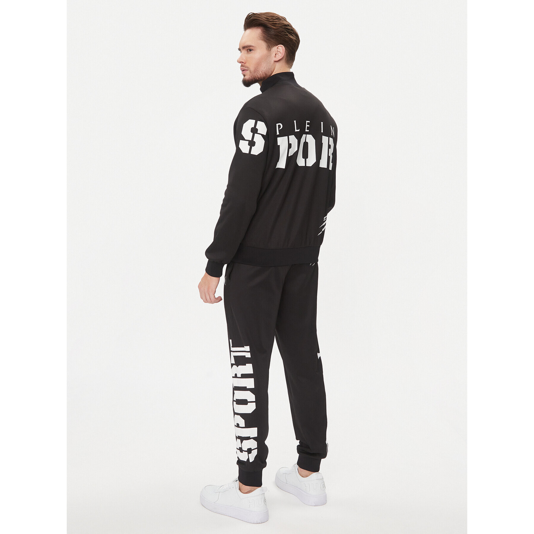 Plein Sport Анцуг Jogging Tracksuit: Top/Trousers AACC MJJ0606 SJO002N Черен Regular Fit - Pepit.bg