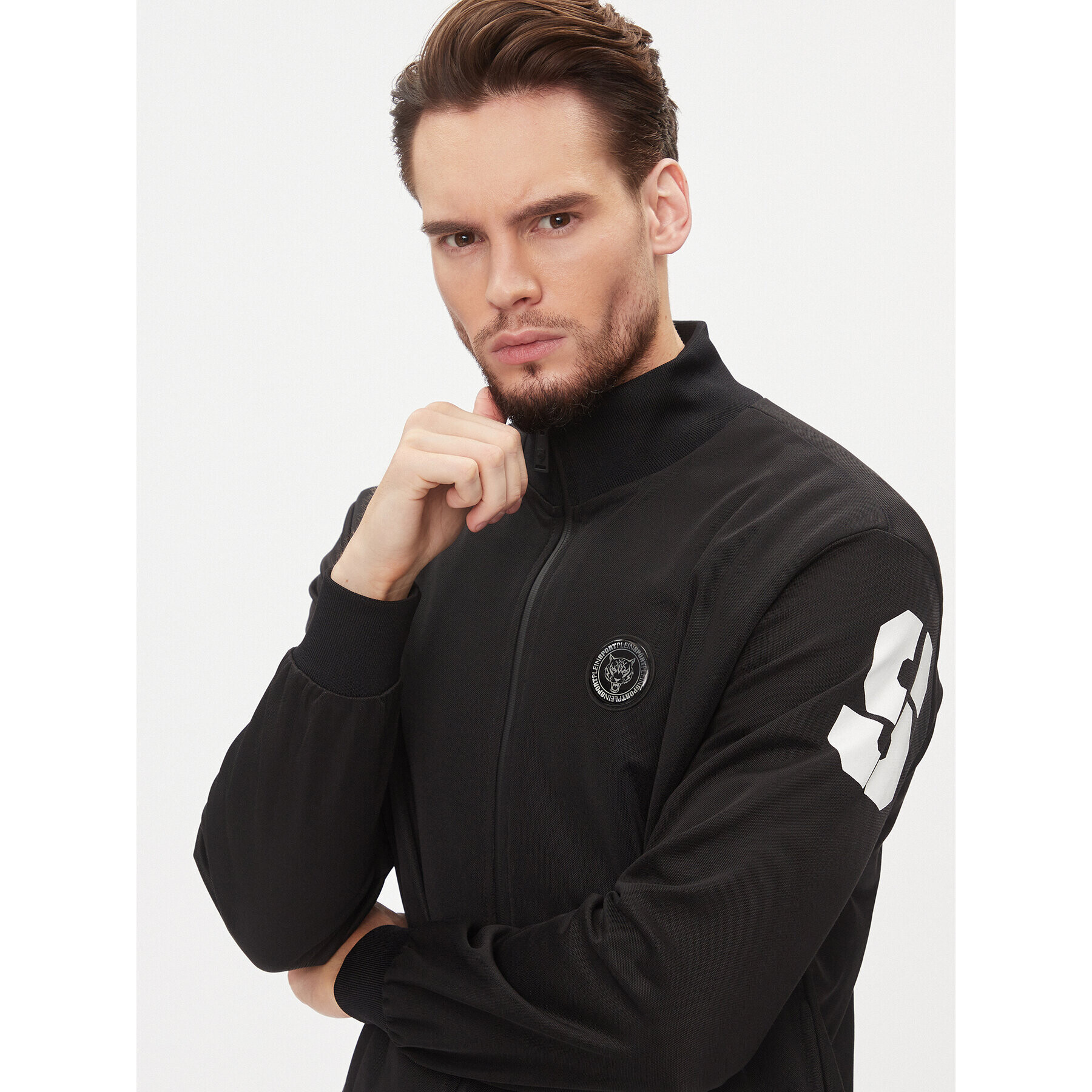 Plein Sport Анцуг Jogging Tracksuit: Top/Trousers AACC MJJ0606 SJO002N Черен Regular Fit - Pepit.bg