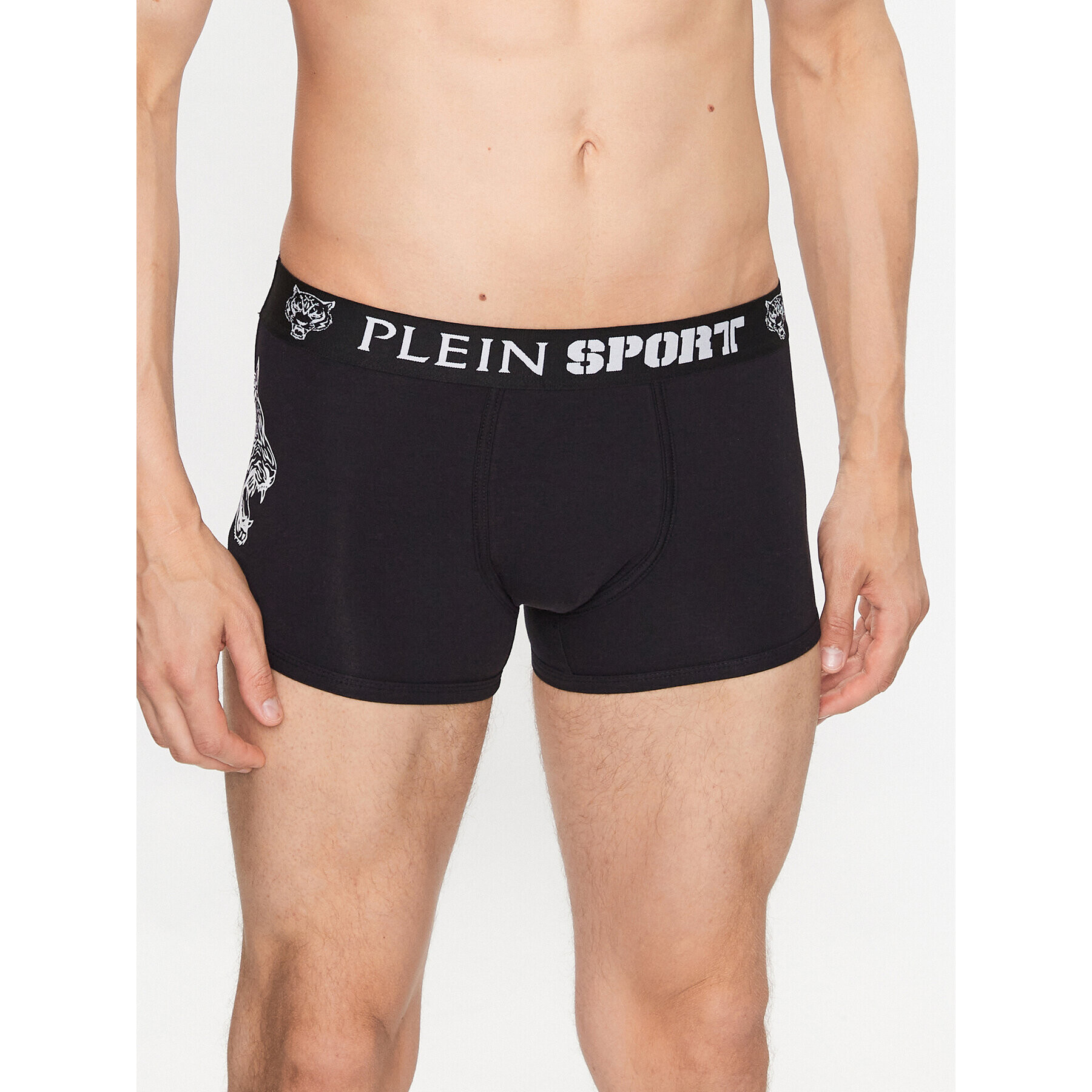 Plein Sport Боксерки Tiger SACC MUY0354 SJY001N Черен - Pepit.bg