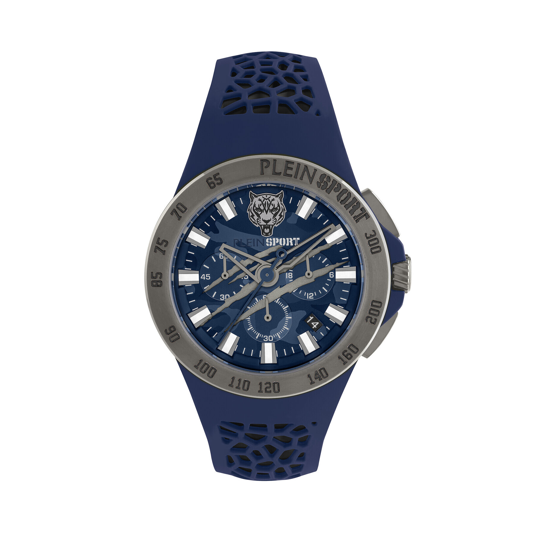 Plein Sport Часовник Thunderstorm Chrono PSABA0223 Син - Pepit.bg