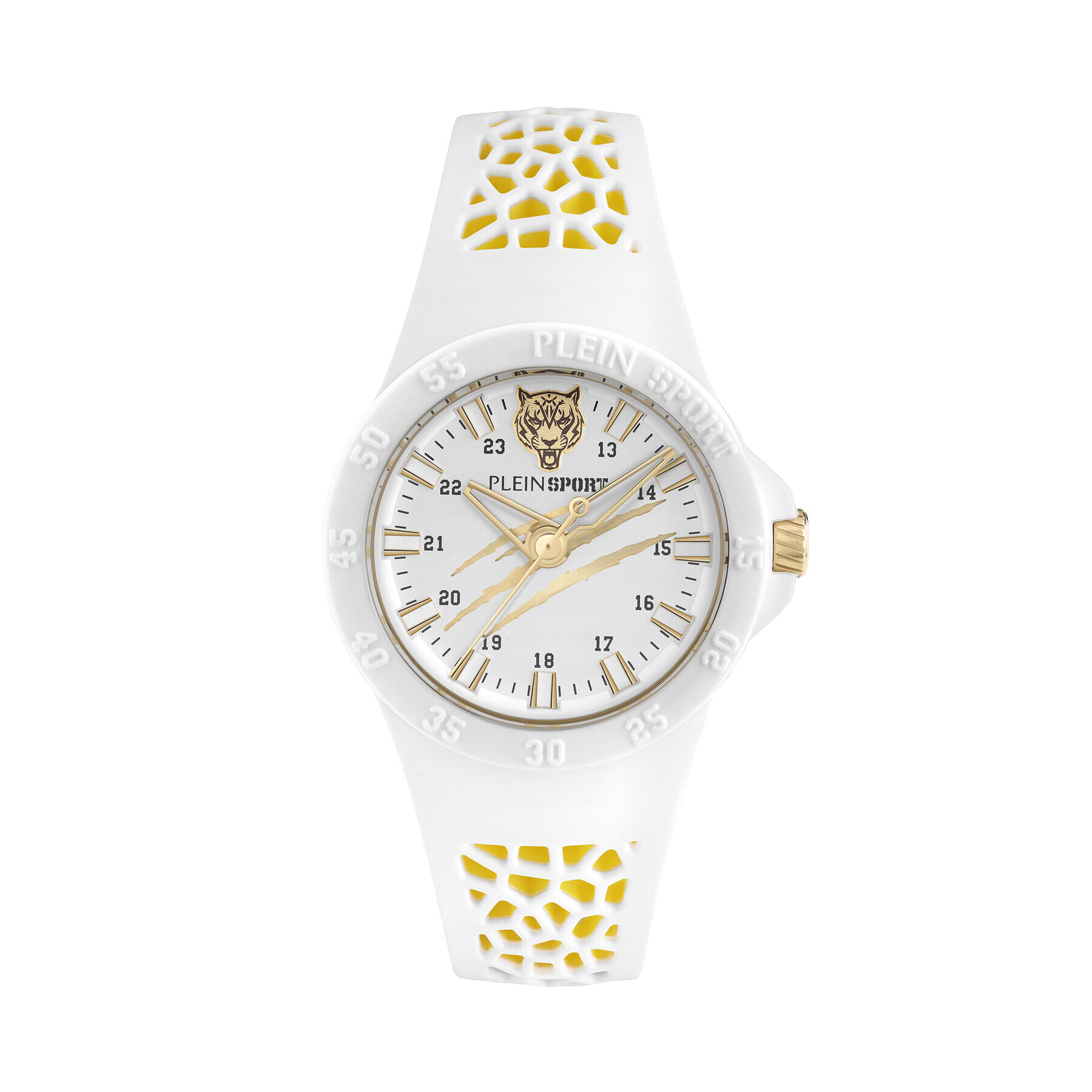 Plein Sport Часовник Thunderstorm PSBBA0323 Бял - Pepit.bg