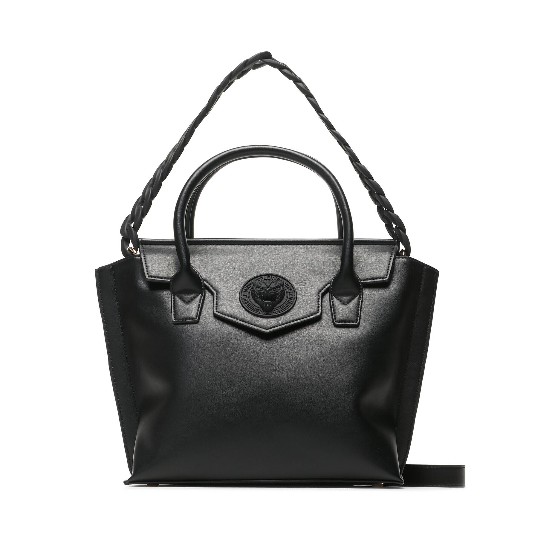 Plein Sport Дамска чанта Medium Tote Devon 2110054 Черен - Pepit.bg