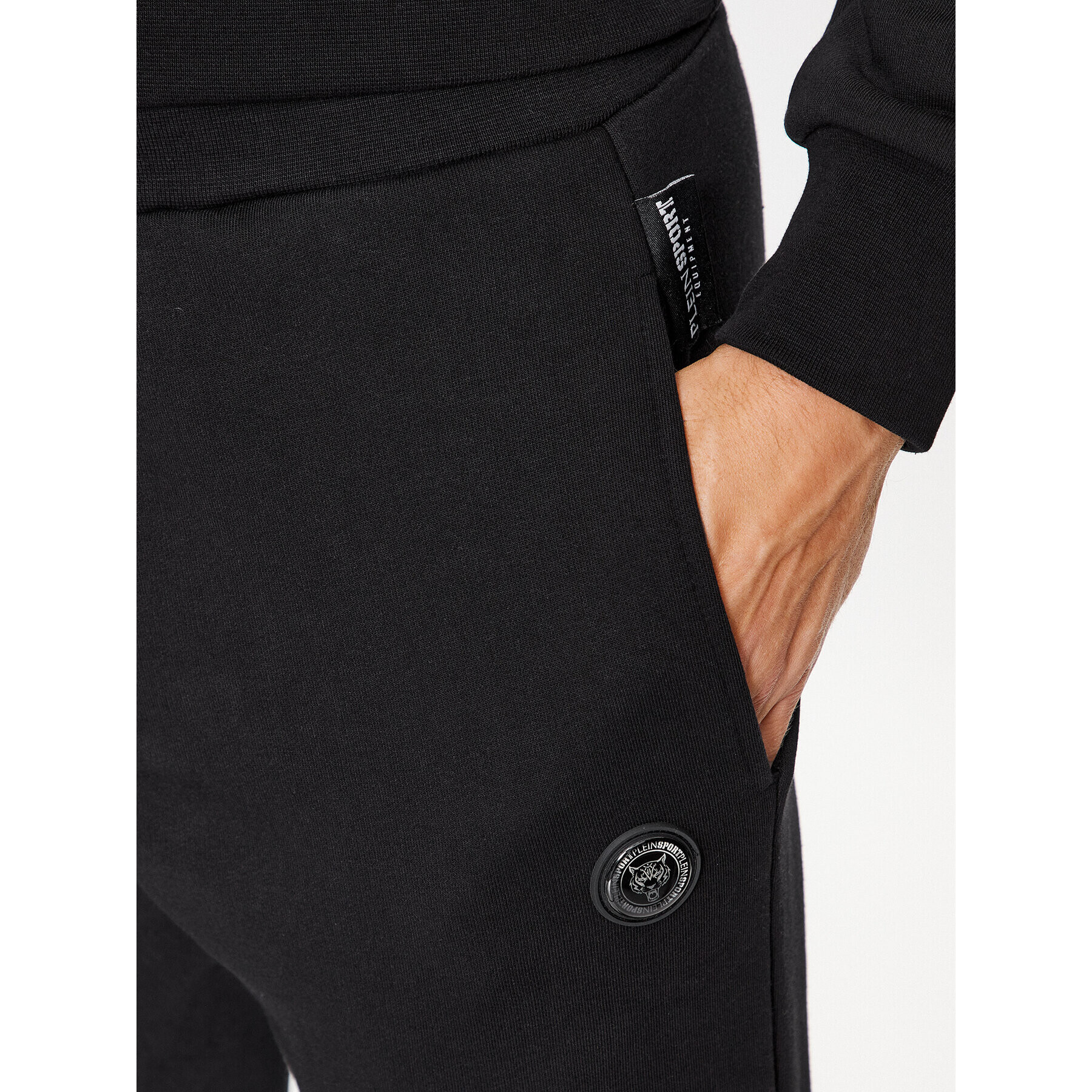 Plein Sport Долнище анцуг Jogging Trousers AACC MJT2103 SJO001N Черен Regular Fit - Pepit.bg