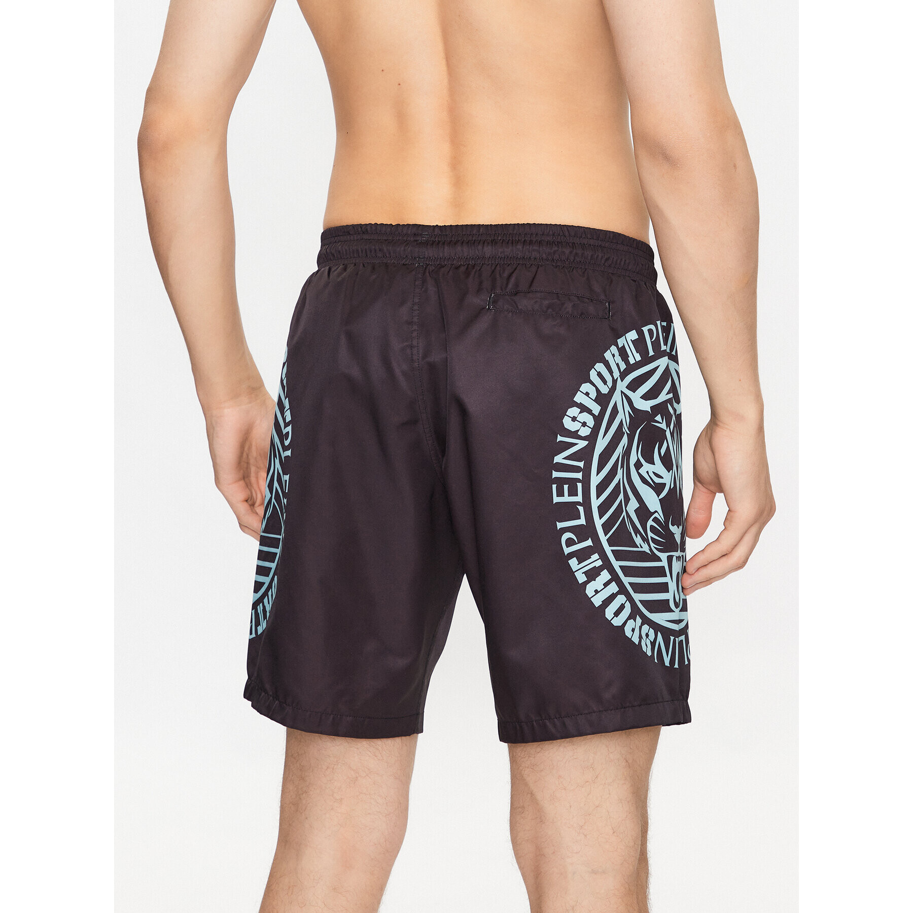 Plein Sport Плувни шорти Tiger SACC MMX0050 SXV005N Черен Regular Fit - Pepit.bg