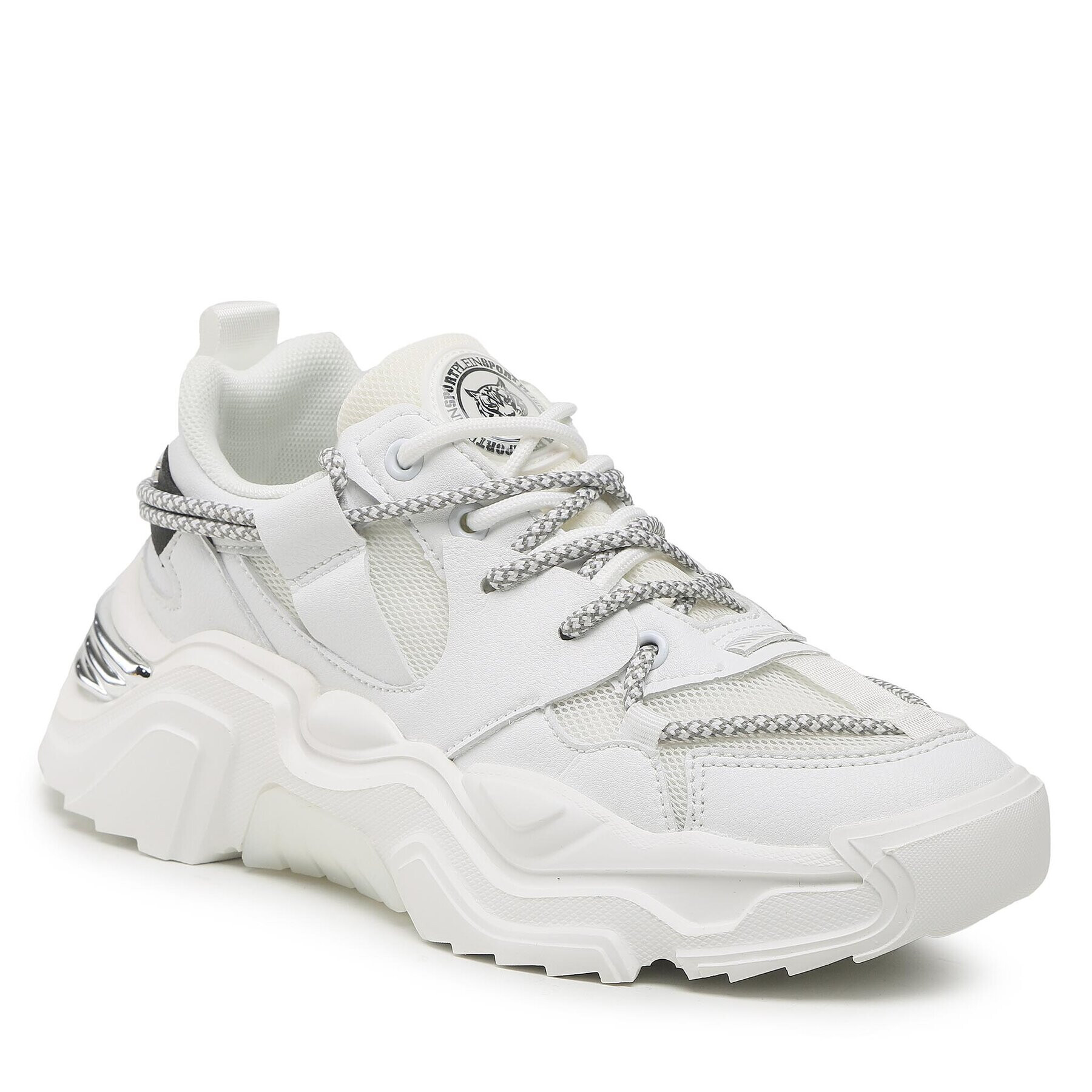 Plein Sport Сникърси Runner AABS USC0351 STE003N Бял - Pepit.bg
