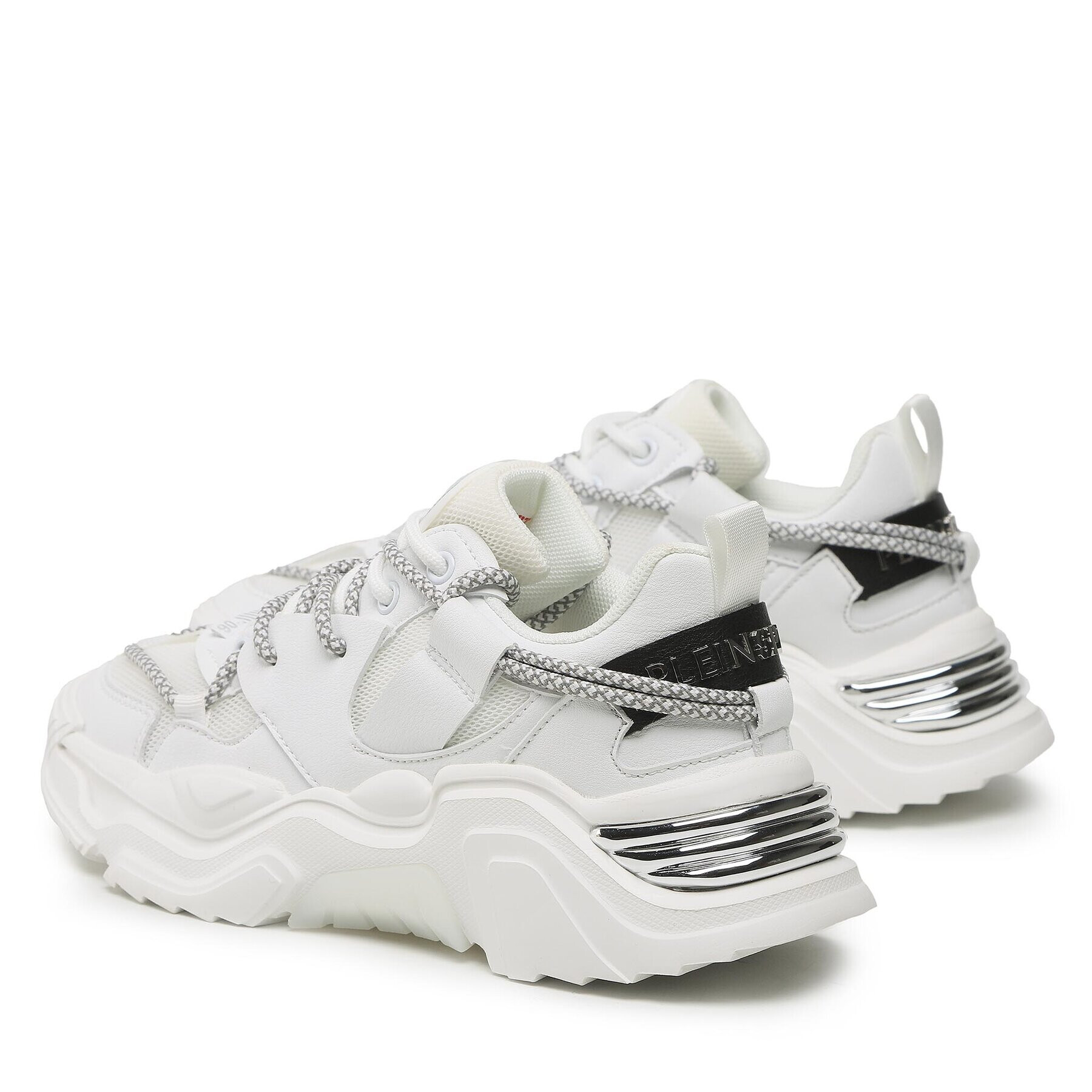 Plein Sport Сникърси Runner AABS USC0351 STE003N Бял - Pepit.bg