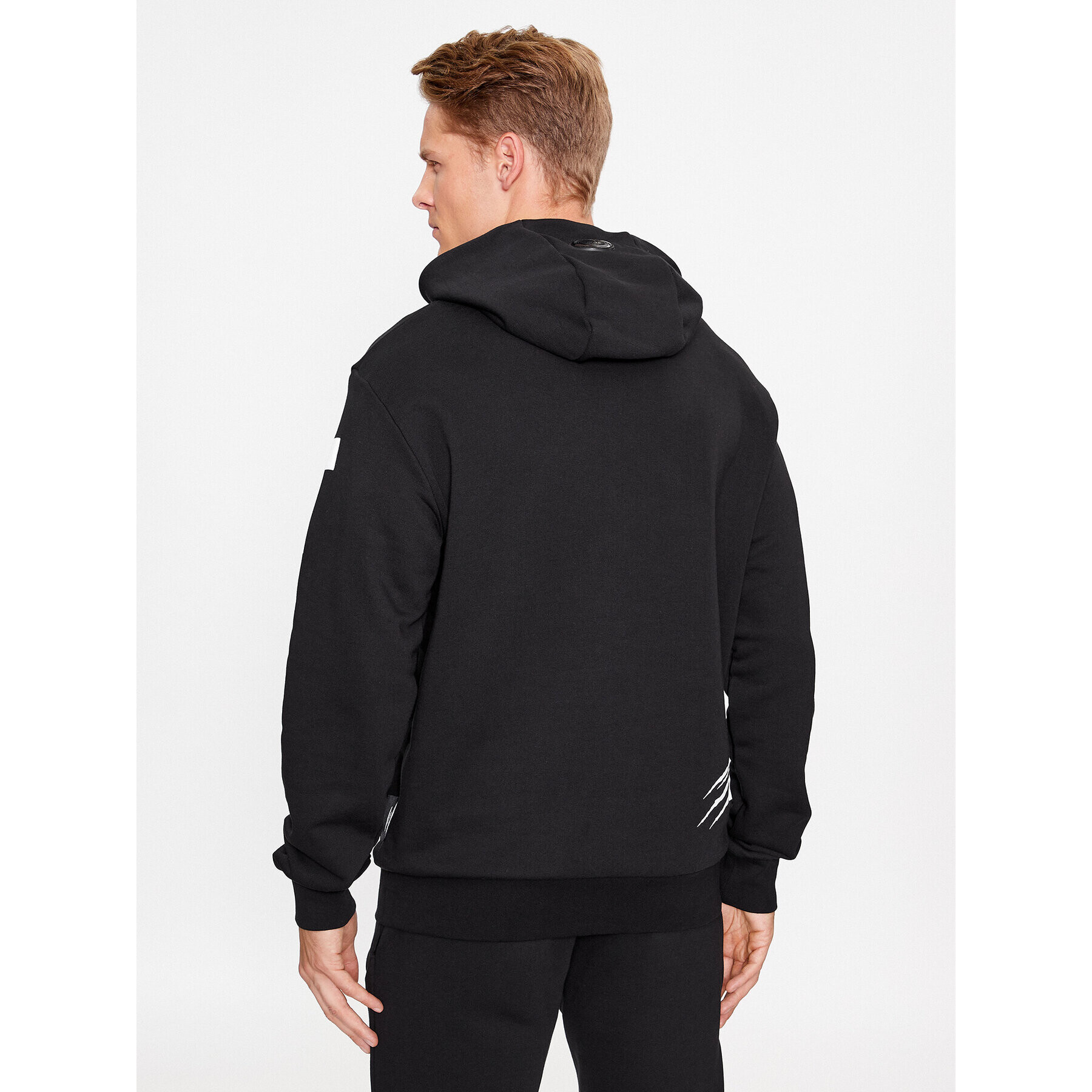 Plein Sport Суитшърт Hoodie Sweatshirt AACC MJB3102 SJO001N Черен Regular Fit - Pepit.bg