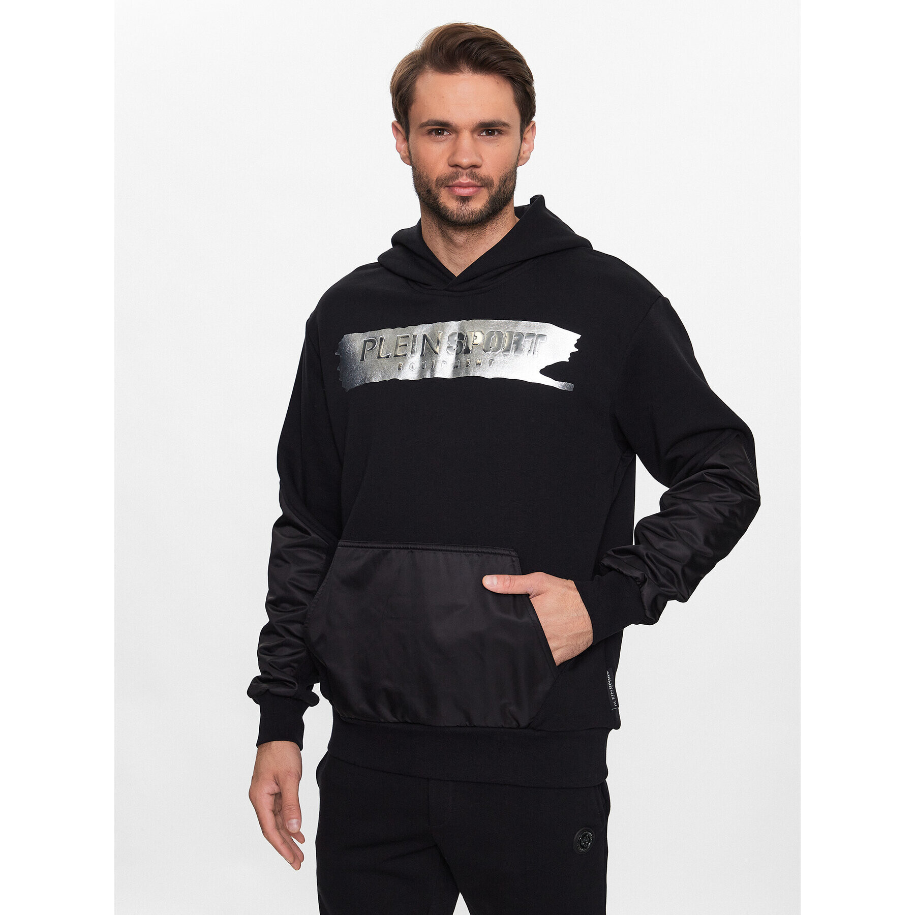 Plein Sport Суитшърт SACC MJB2877 SJY001N Черен Regular Fit - Pepit.bg