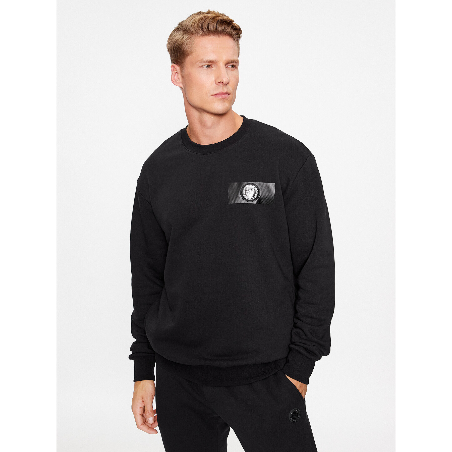 Plein Sport Суитшърт Sweatshirt Ls AACC MJO1103 STE003N Черен Regular Fit - Pepit.bg