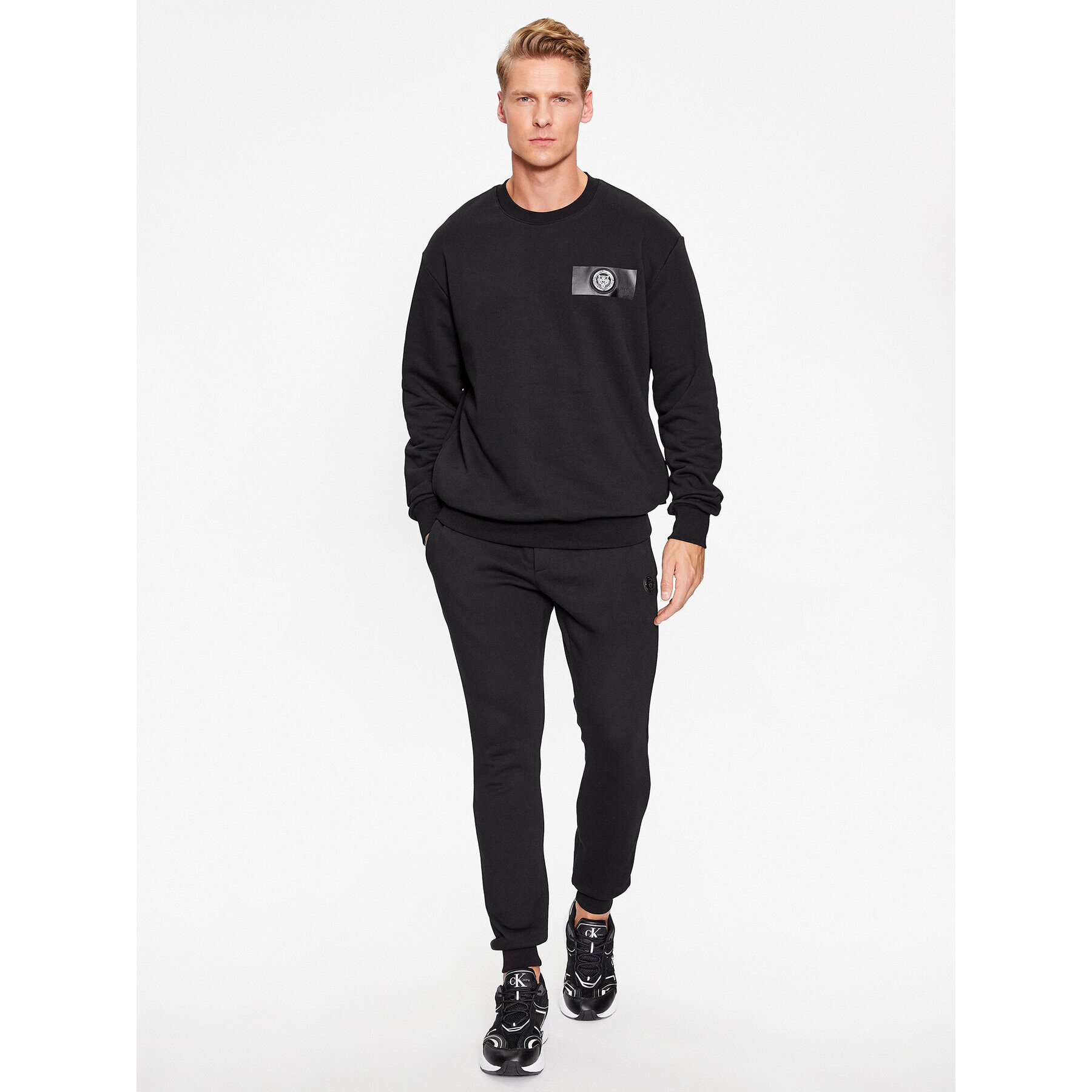 Plein Sport Суитшърт Sweatshirt Ls AACC MJO1103 STE003N Черен Regular Fit - Pepit.bg