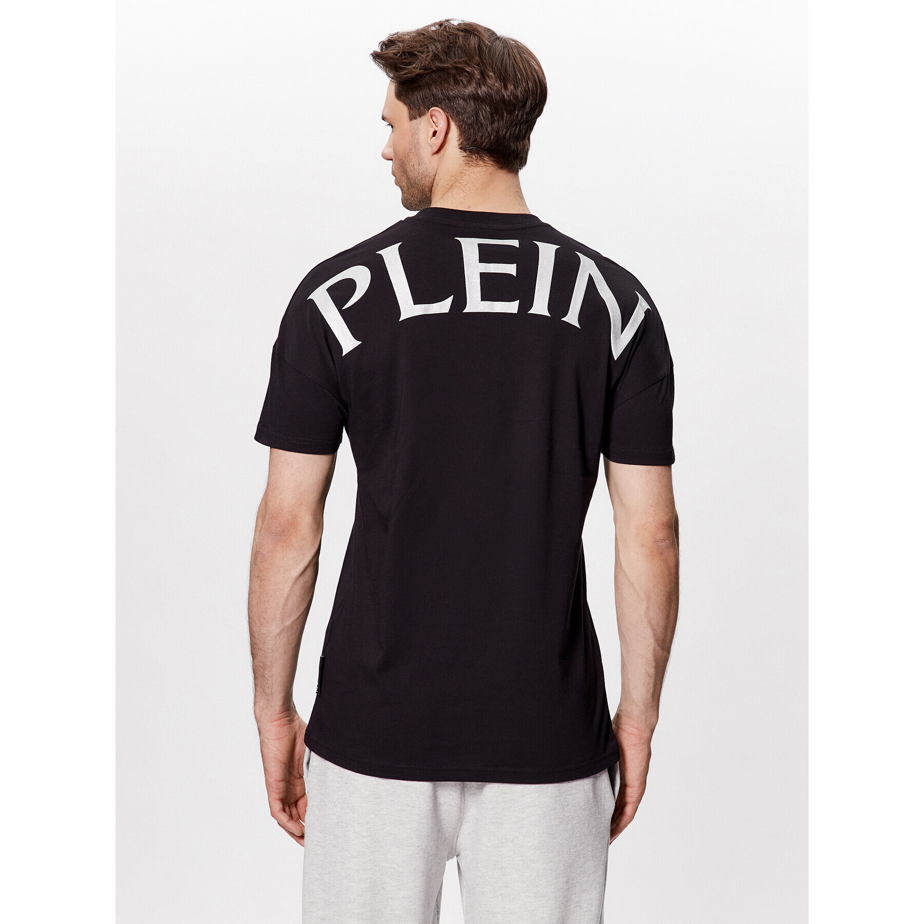 Plein Sport Тишърт SACC MTK6031 SJY001N Черен Regular Fit - Pepit.bg