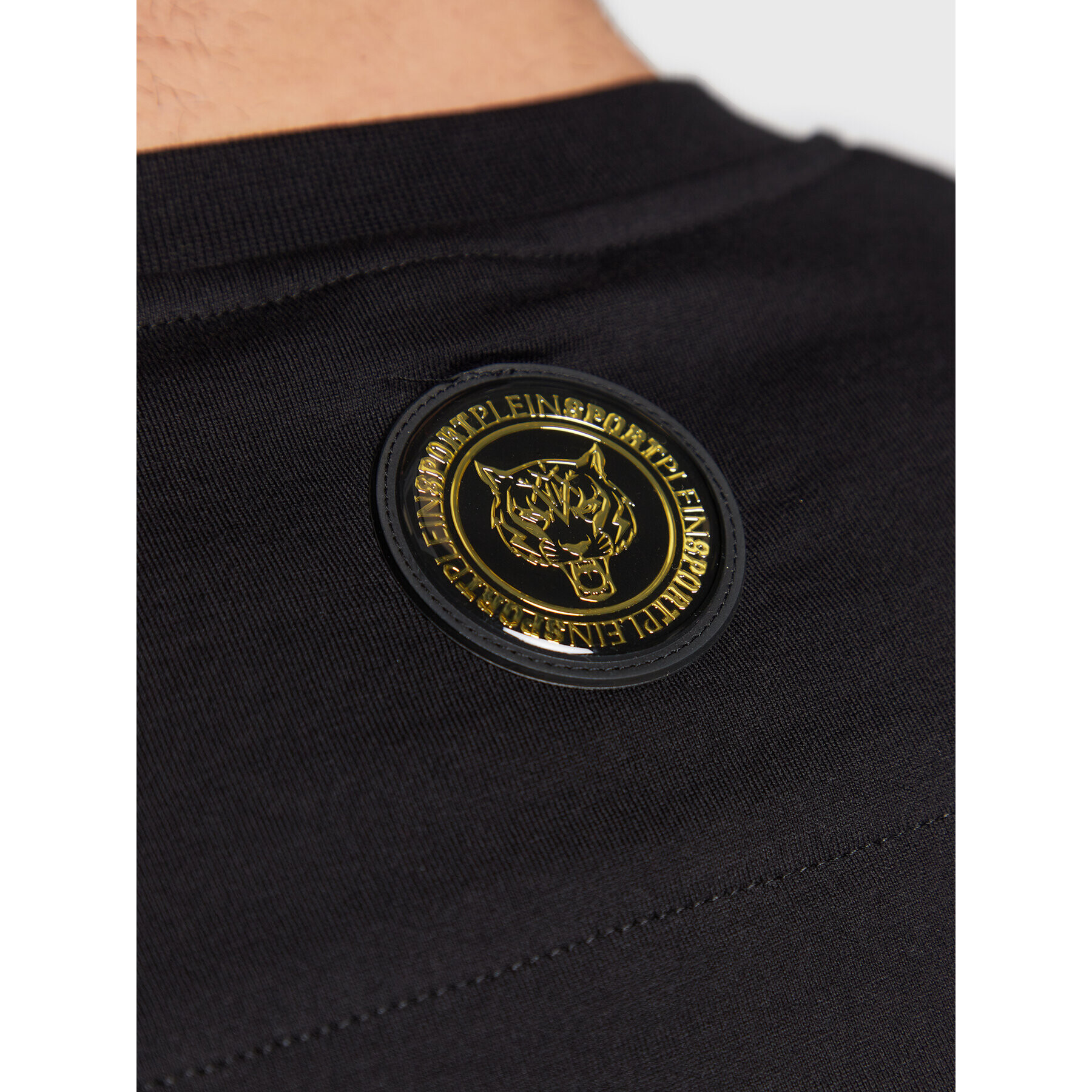 Plein Sport Тишърт Statement FABC MTK5729 PJY002N Черен Regular Fit - Pepit.bg