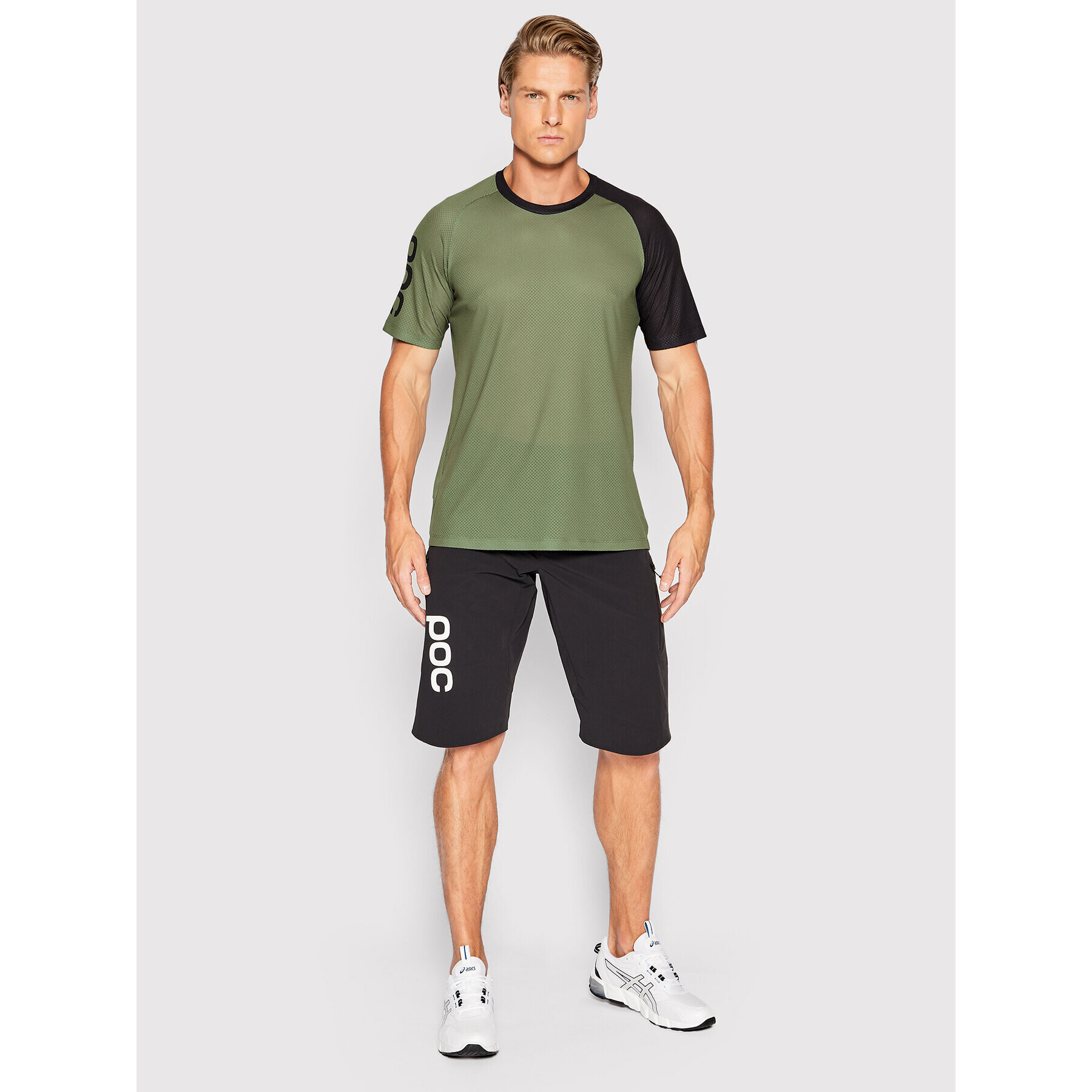 POC Колоездачна тениска 52842 Зелен Regular Fit - Pepit.bg