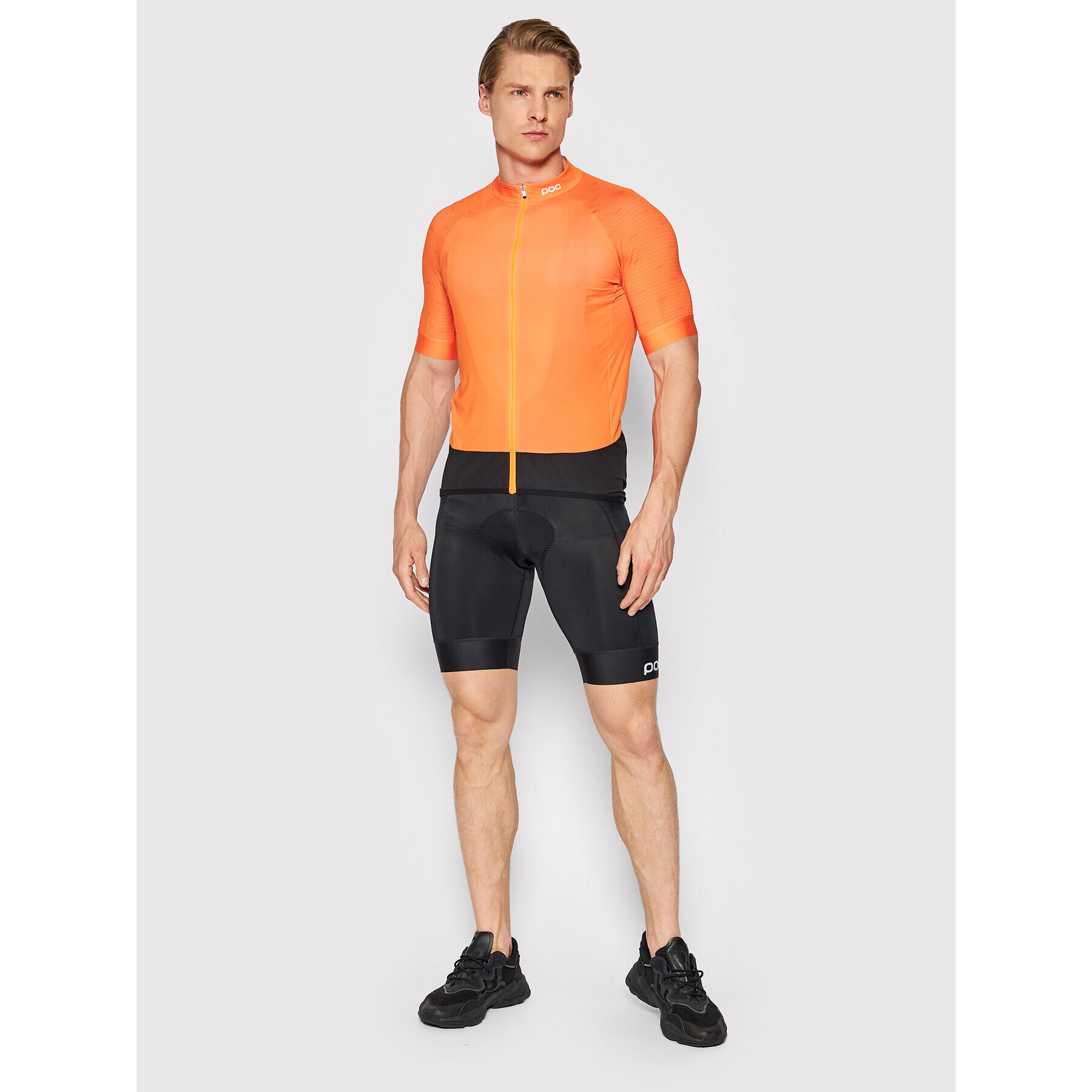 POC Колоездачна тениска Unisex 58211 Оранжев Regular Fit - Pepit.bg