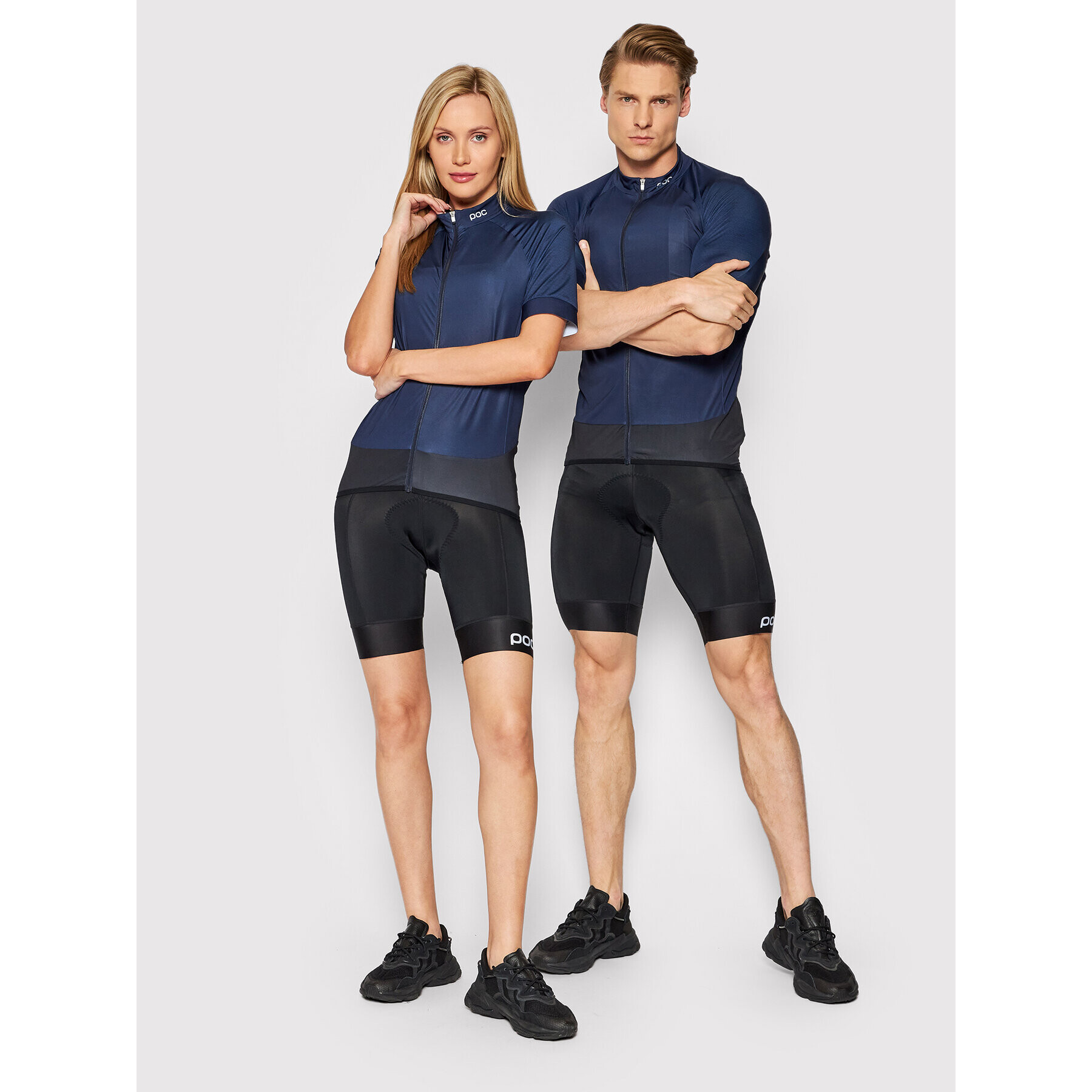 POC Колоездачна тениска Unisex 58211 Тъмносин Regular Fit - Pepit.bg