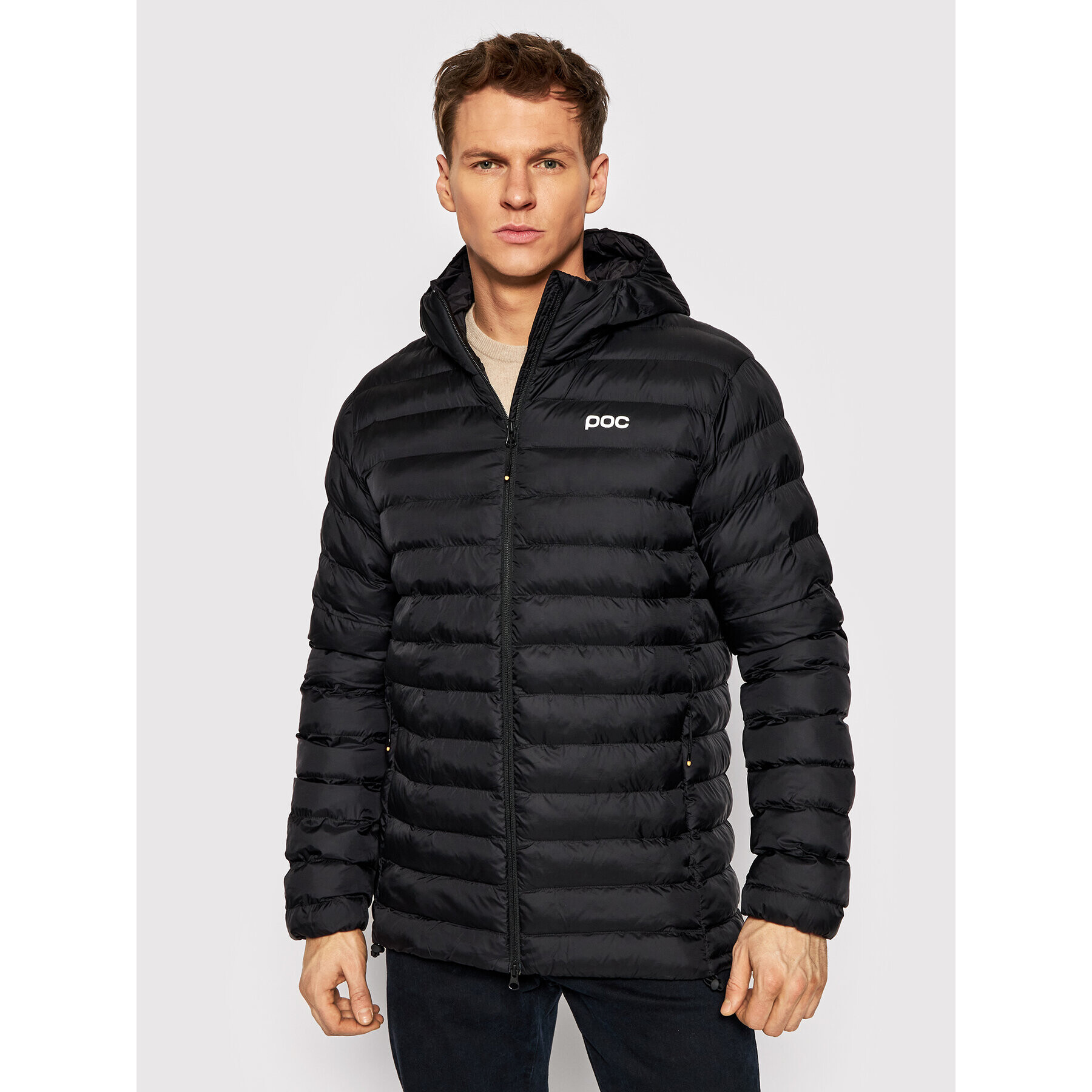 POC Пухено яке 51064 Черен Regular Fit - Pepit.bg