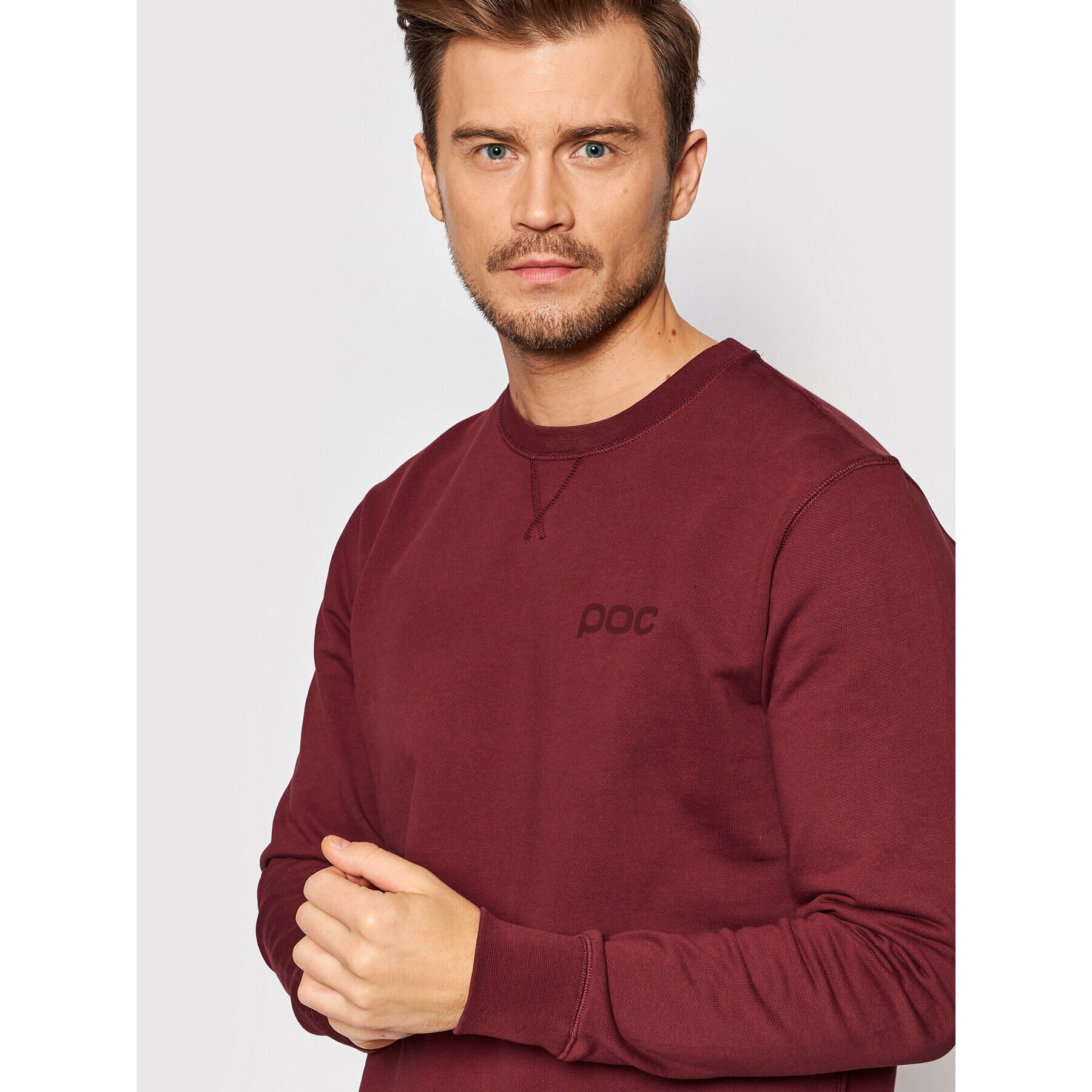 POC Суитшърт 61531 Бордо Regular Fit - Pepit.bg