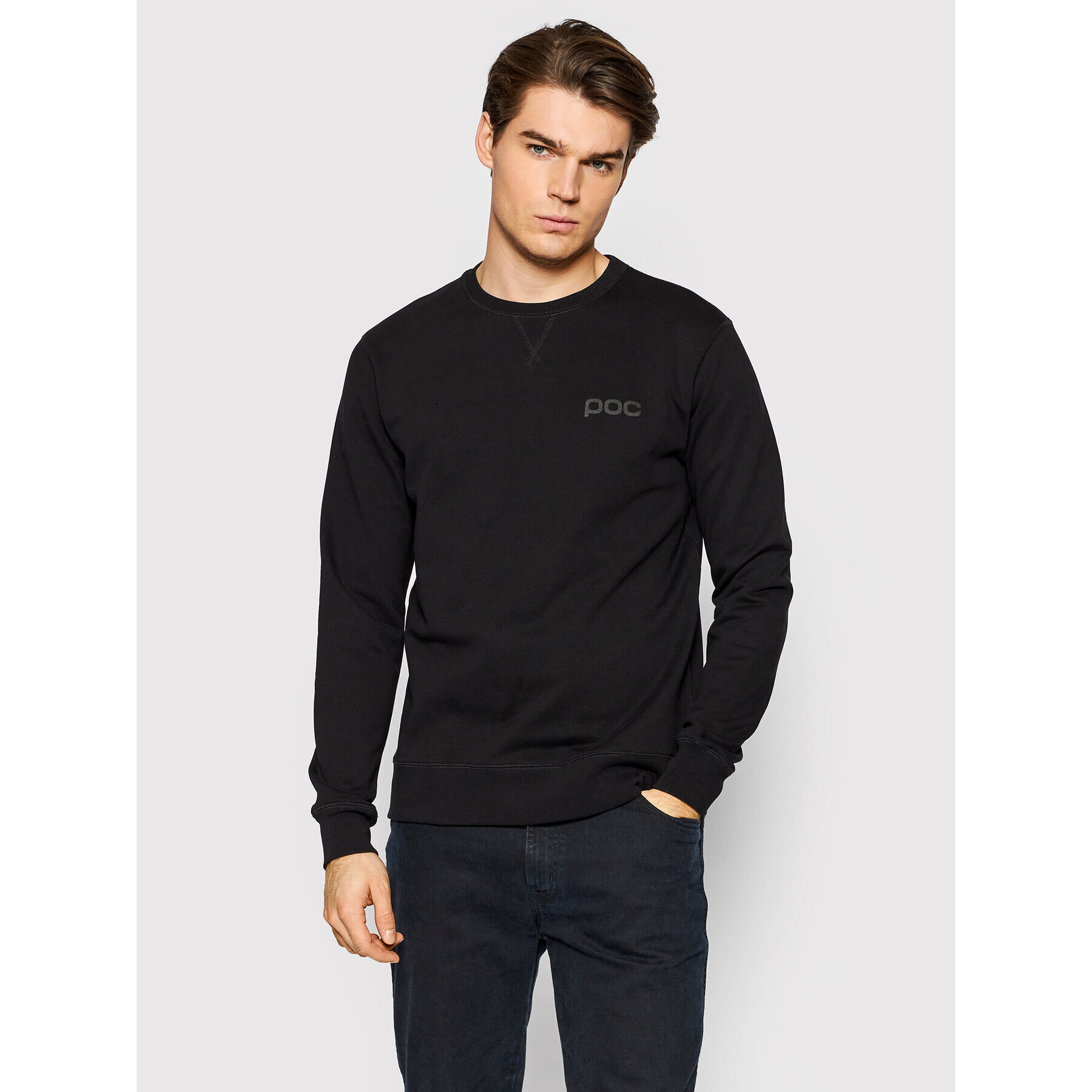 POC Суитшърт 61531 Черен Regular Fit - Pepit.bg
