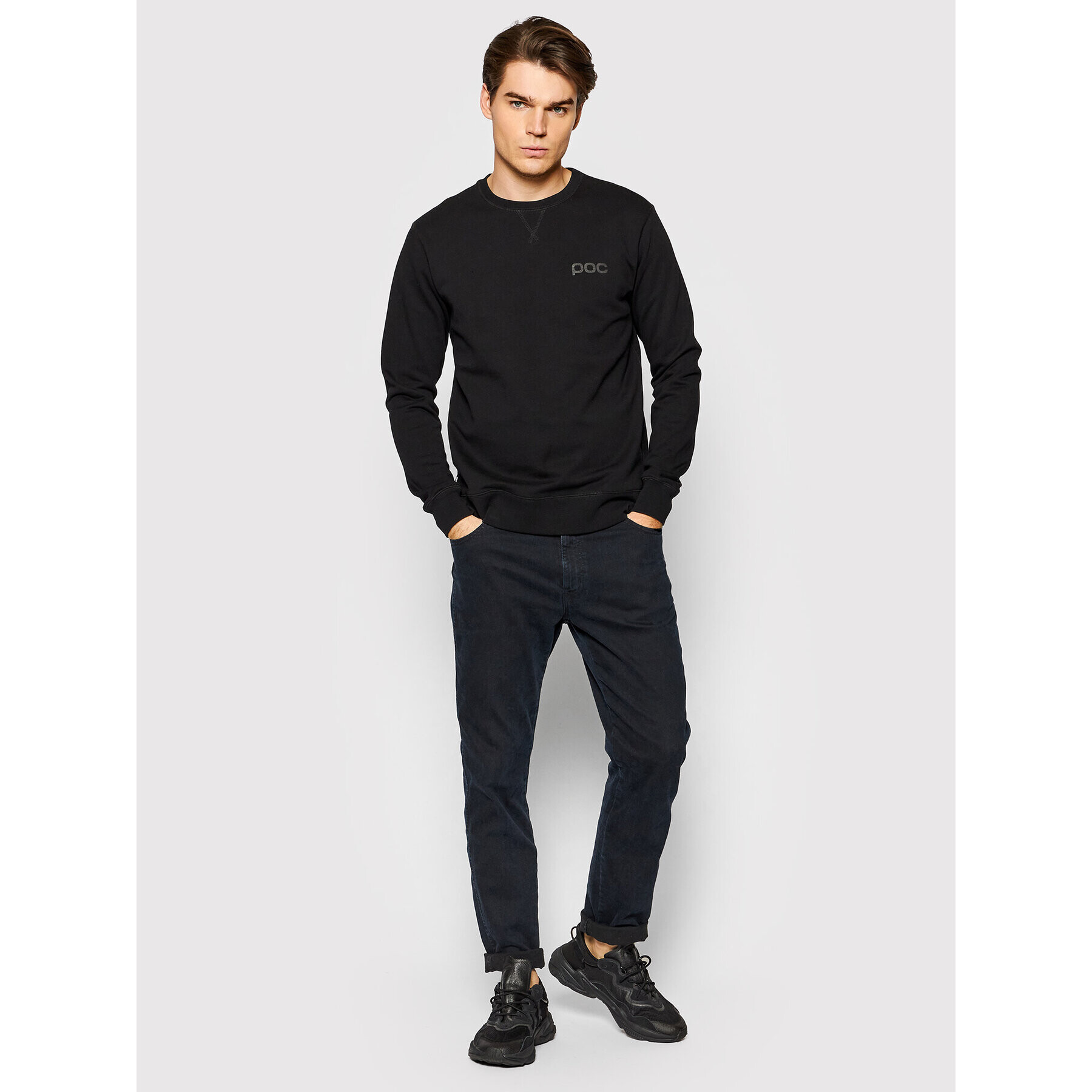 POC Суитшърт 61531 Черен Regular Fit - Pepit.bg