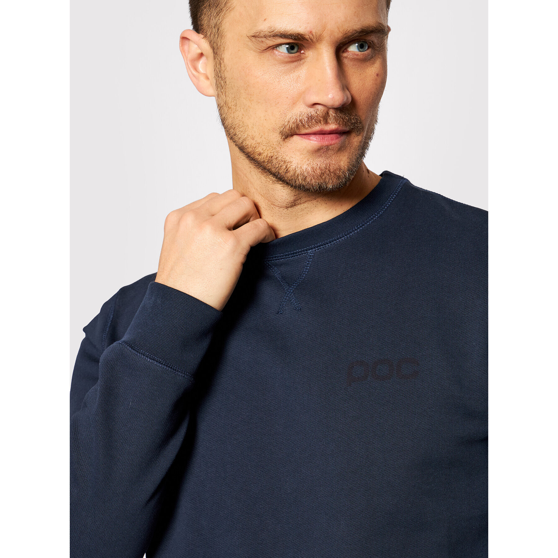POC Суитшърт 61531 Сив Regular Fit - Pepit.bg