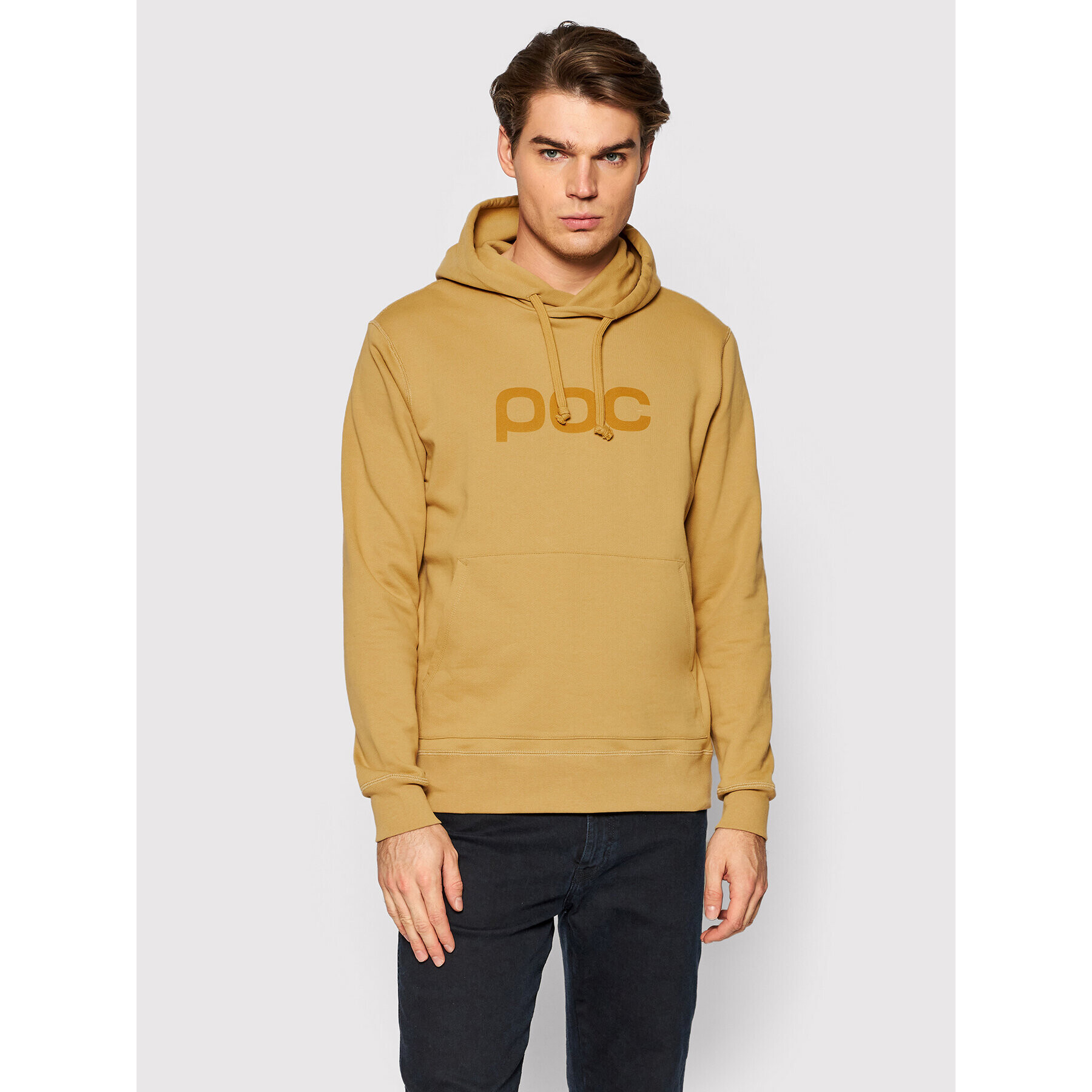 POC Суитшърт 62093 Жълт Regular Fit - Pepit.bg
