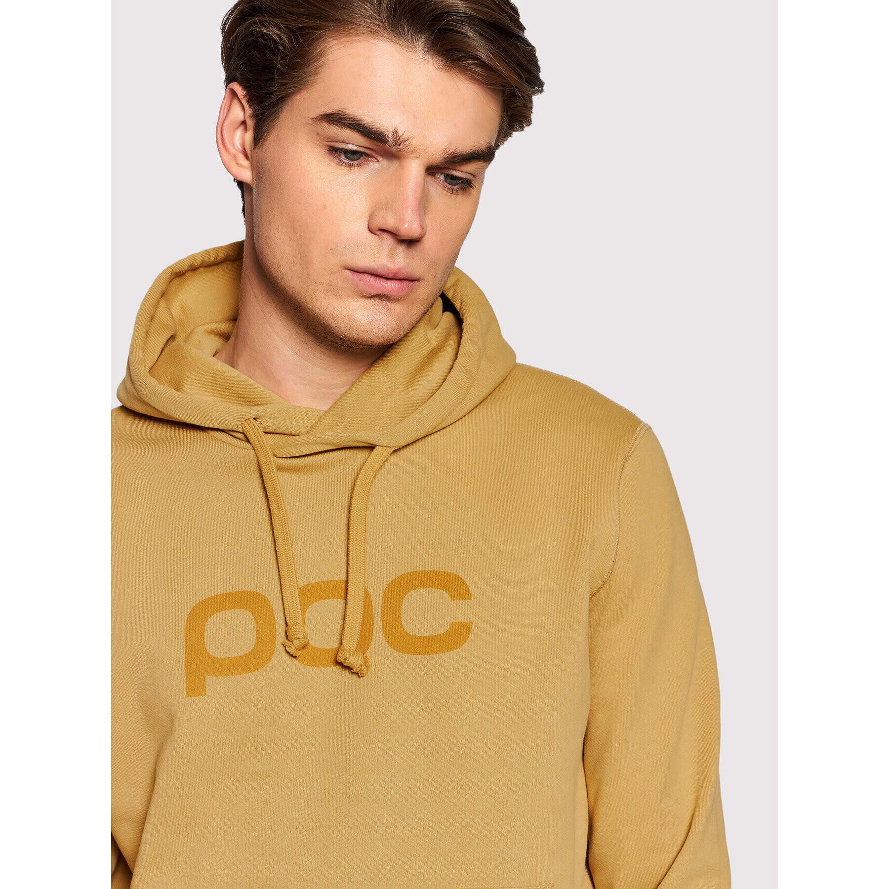 POC Суитшърт 62093 Жълт Regular Fit - Pepit.bg