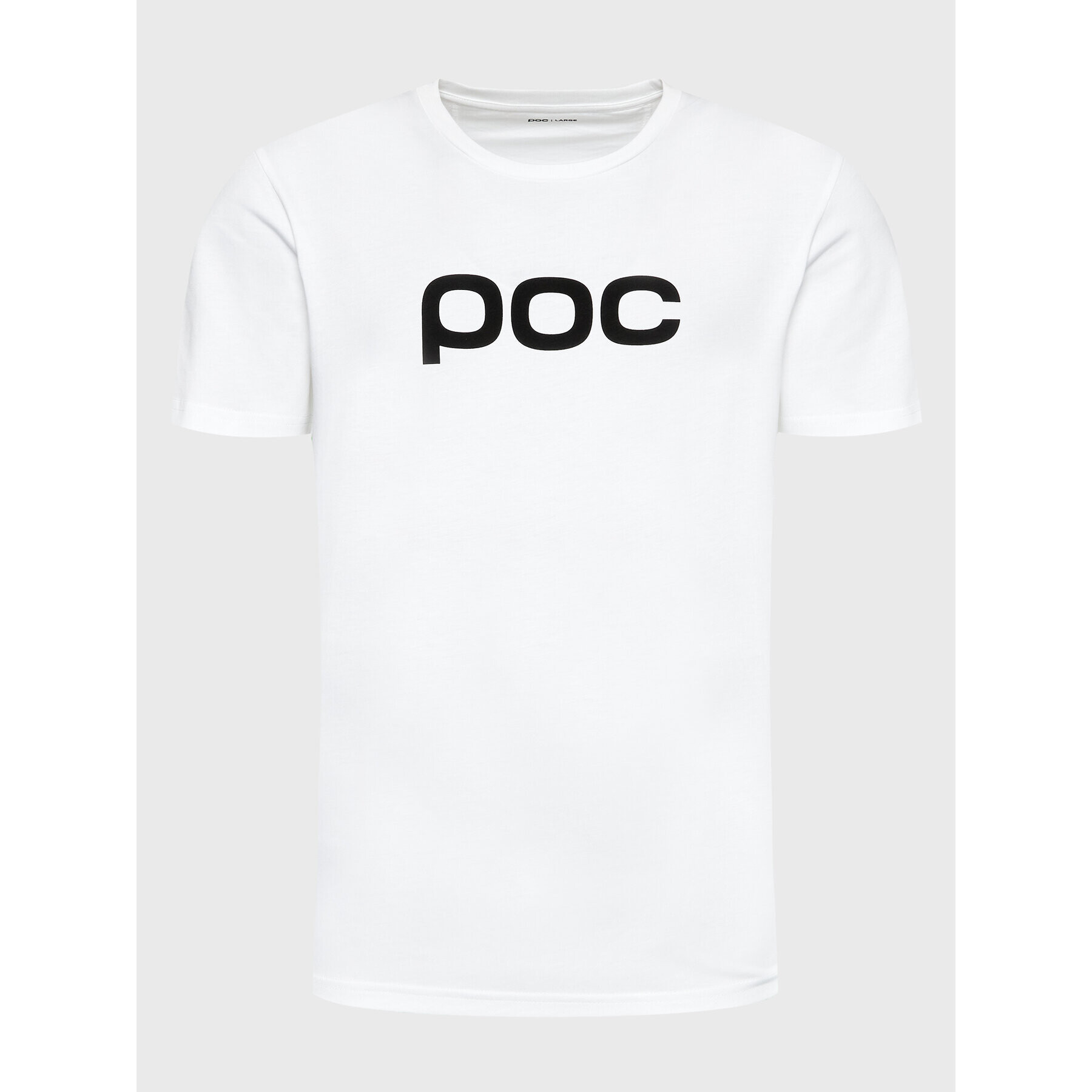 POC Тишърт 61602 Бял Regular Fit - Pepit.bg