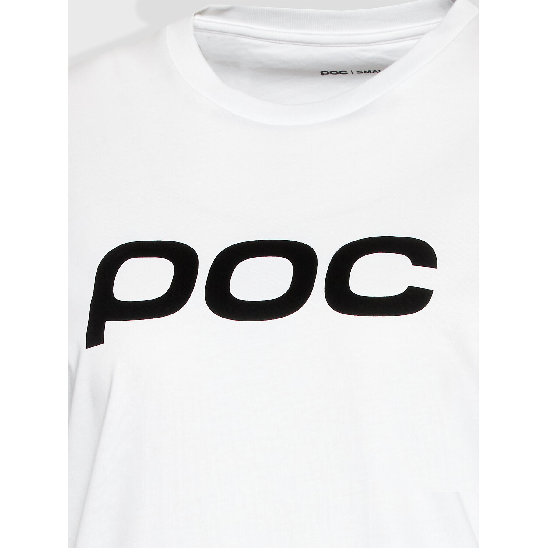 POC Тишърт 61602 Бял Regular Fit - Pepit.bg