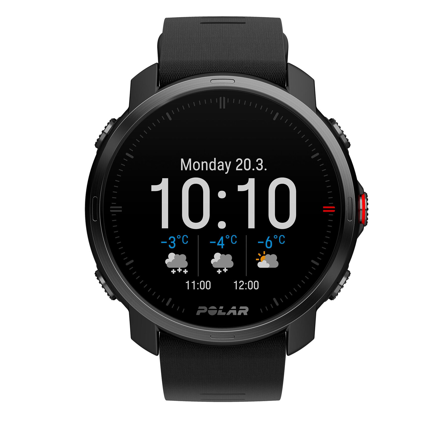 Polar Smartwatch Grit X 90081734 M/L Черен - Pepit.bg