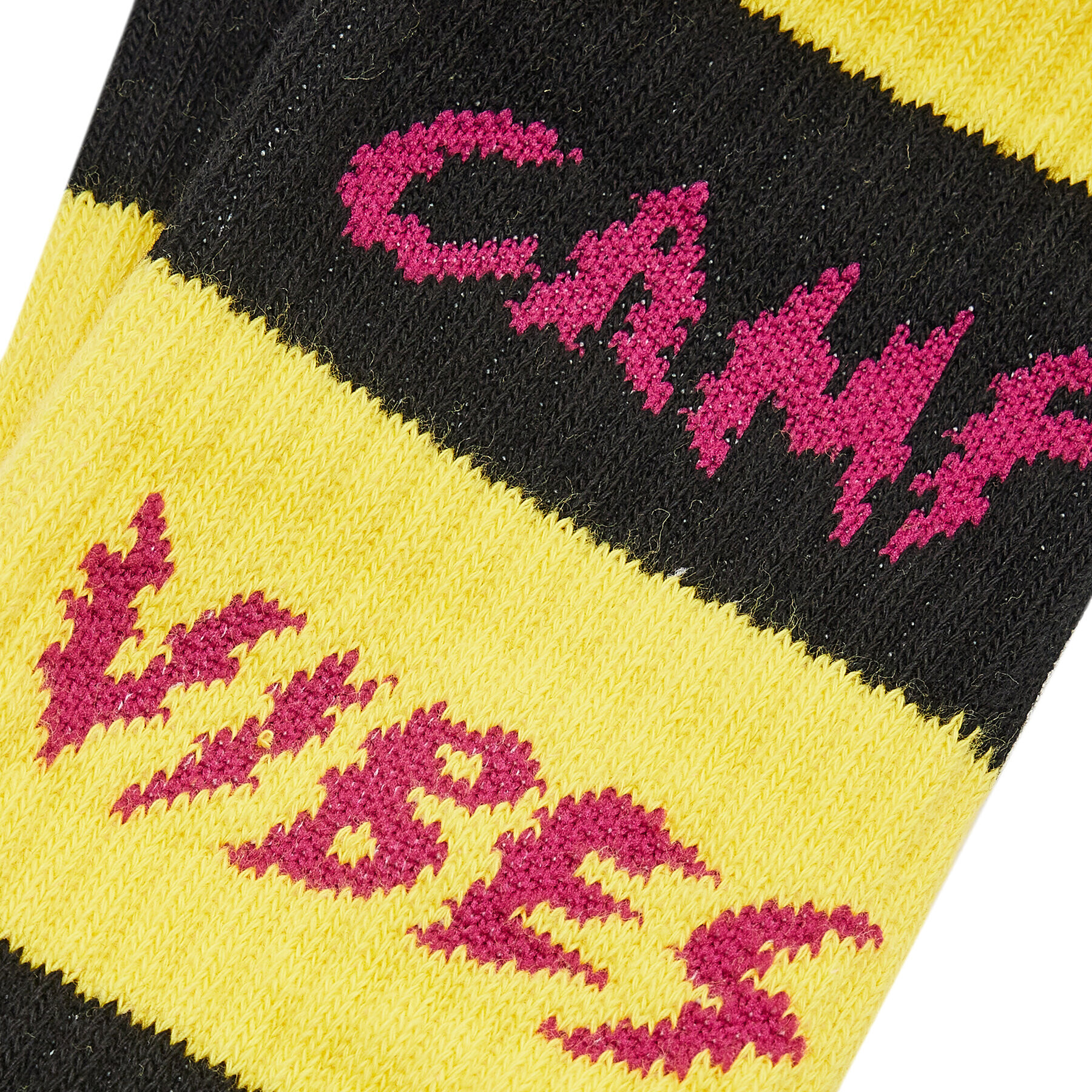 Poler Дълги чорапи unisex Camp Vibes 223ACUSK04 Жълт - Pepit.bg