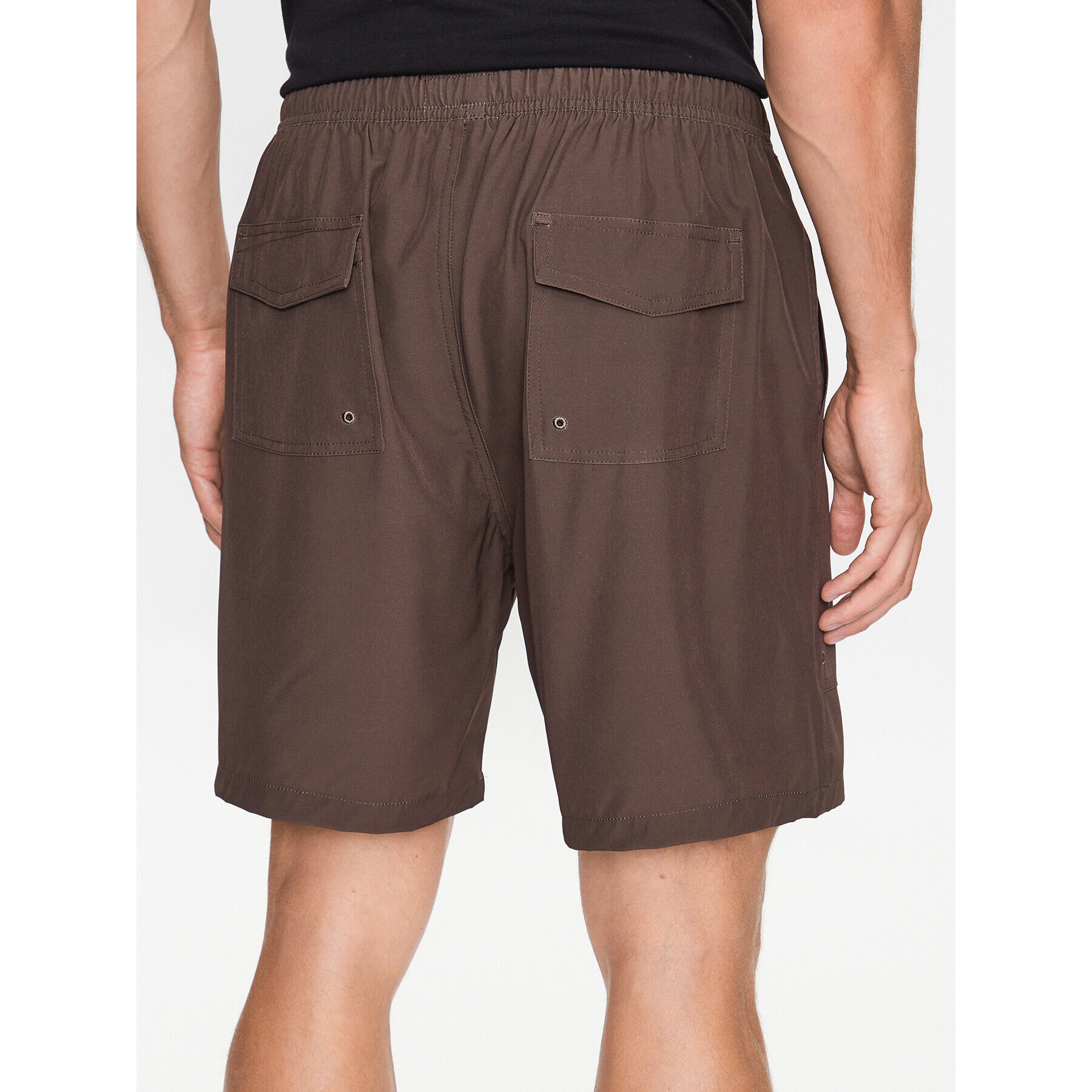 Poler Спортни шорти Adventure 231APM4004 Кафяв Regular Fit - Pepit.bg