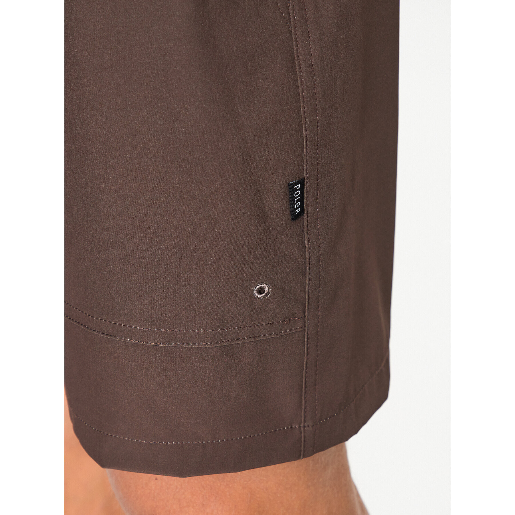 Poler Спортни шорти Adventure 231APM4004 Кафяв Regular Fit - Pepit.bg