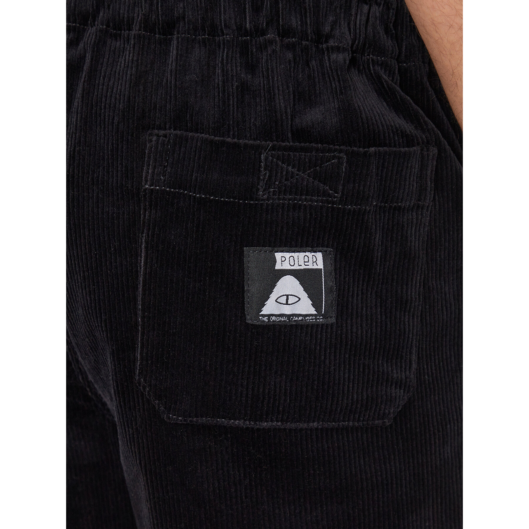 Poler Спортни шорти Chort 221APM4003 Черен Regular Fit - Pepit.bg