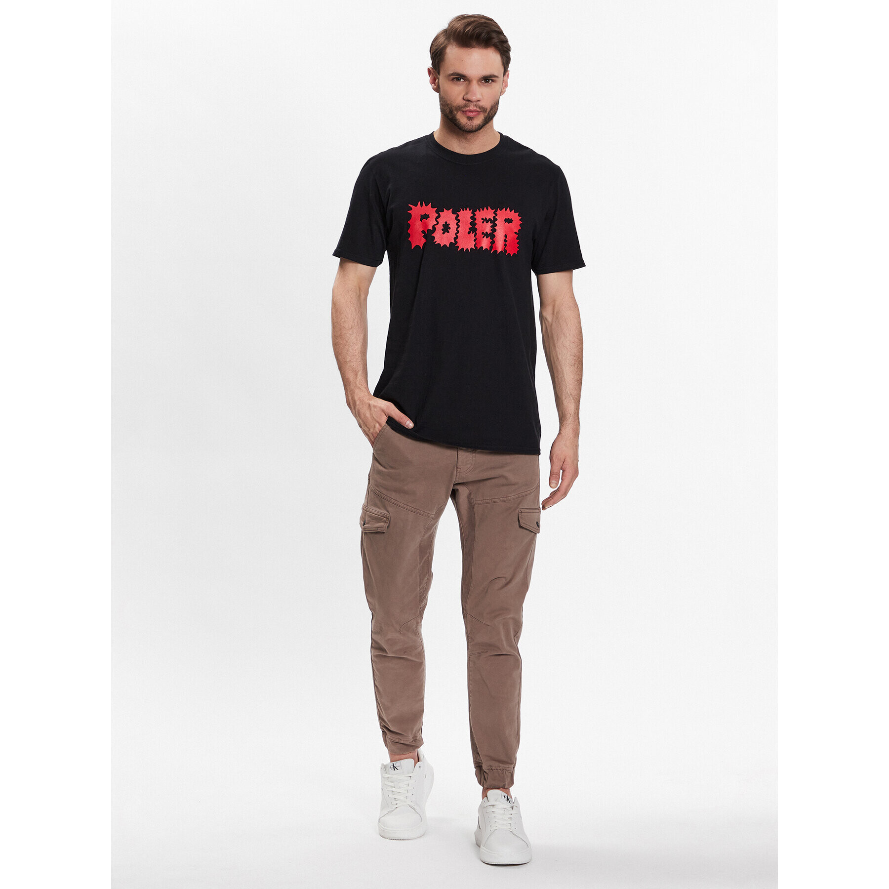 Poler Тишърт 231APM2008 Черен Regular Fit - Pepit.bg