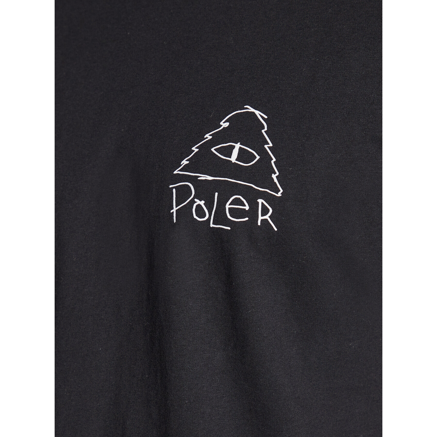 Poler Тишърт Scribble 223APM2002 Черен Classic Fit - Pepit.bg