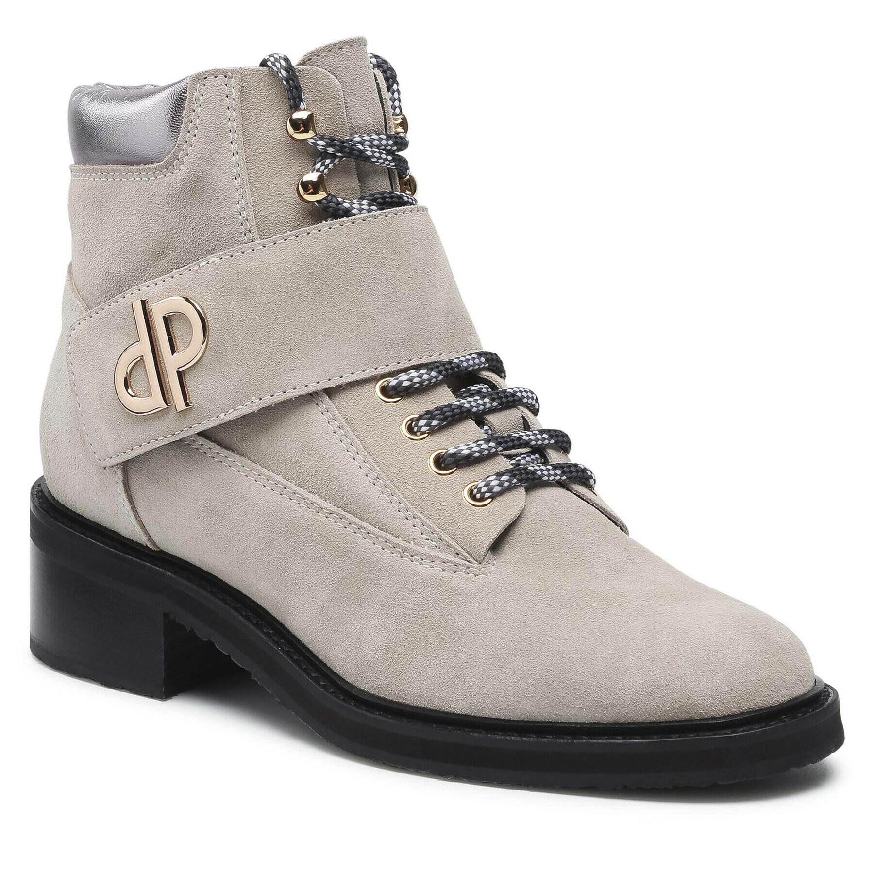 Pollini Боти SA21085H1DTE0110 Сив - Pepit.bg