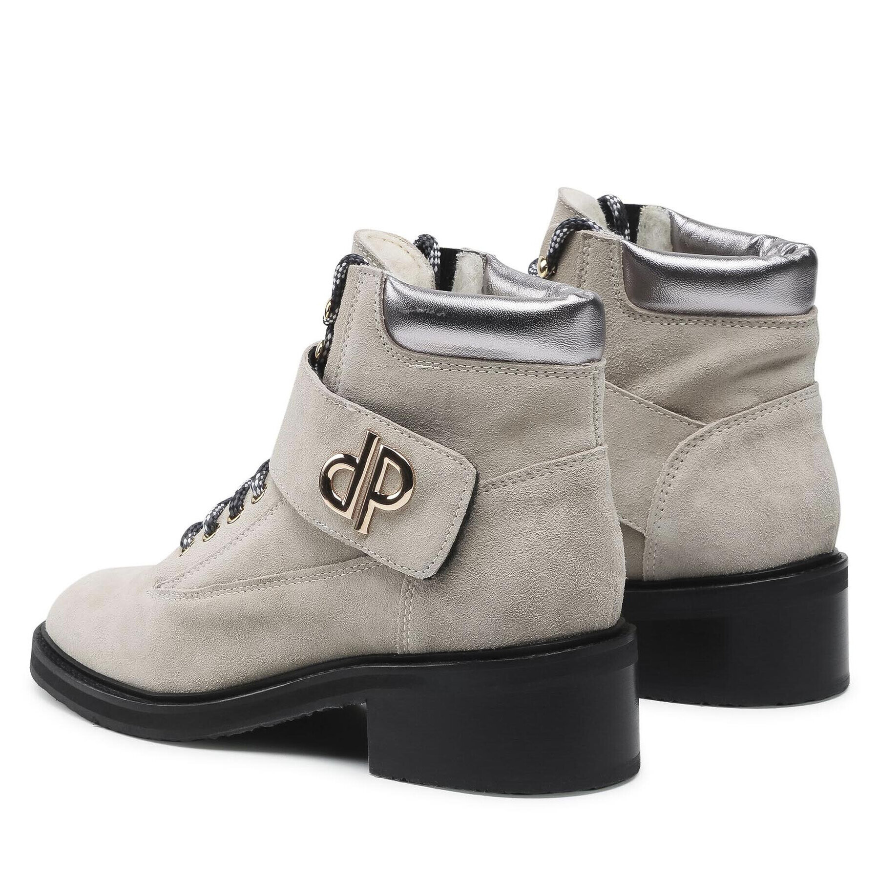 Pollini Боти SA21085H1DTE0110 Сив - Pepit.bg